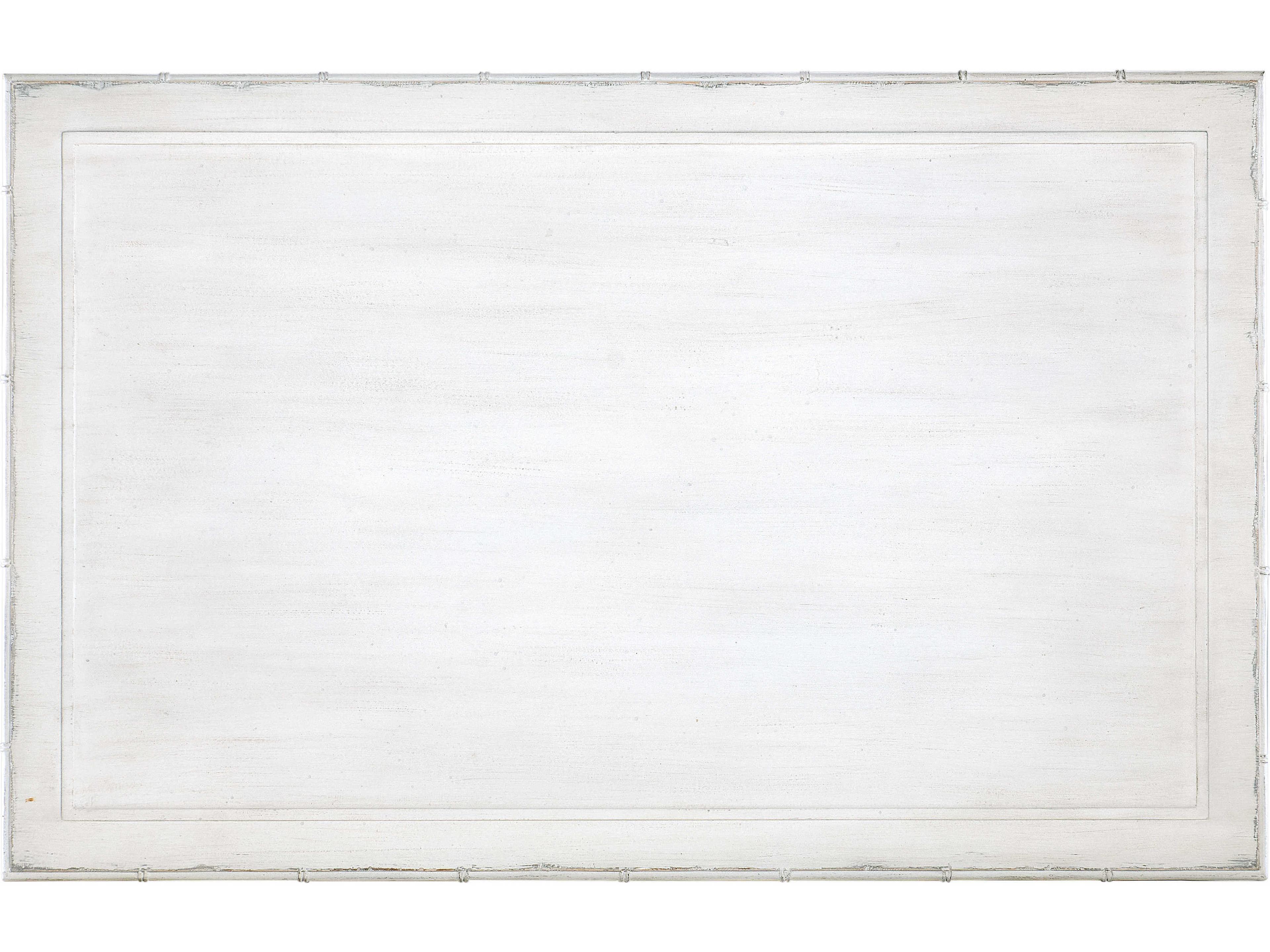 Luxecor Heritage Rectangular Wood White Heron Cocktail Table