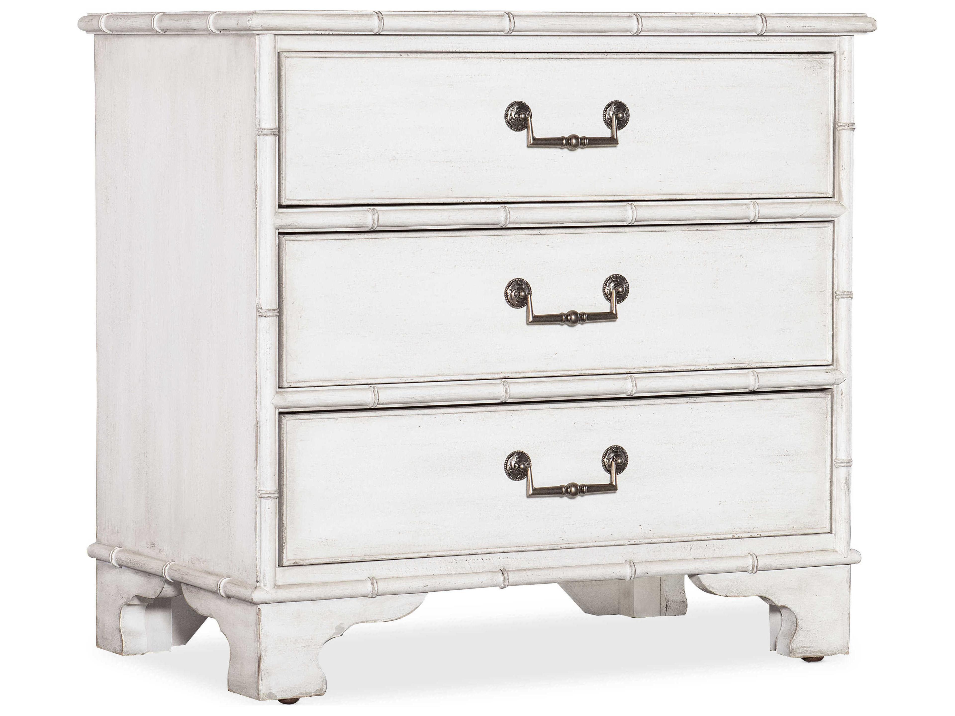 Hooker Furniture Charleston 3-Drawers Solid Wood Nightstand