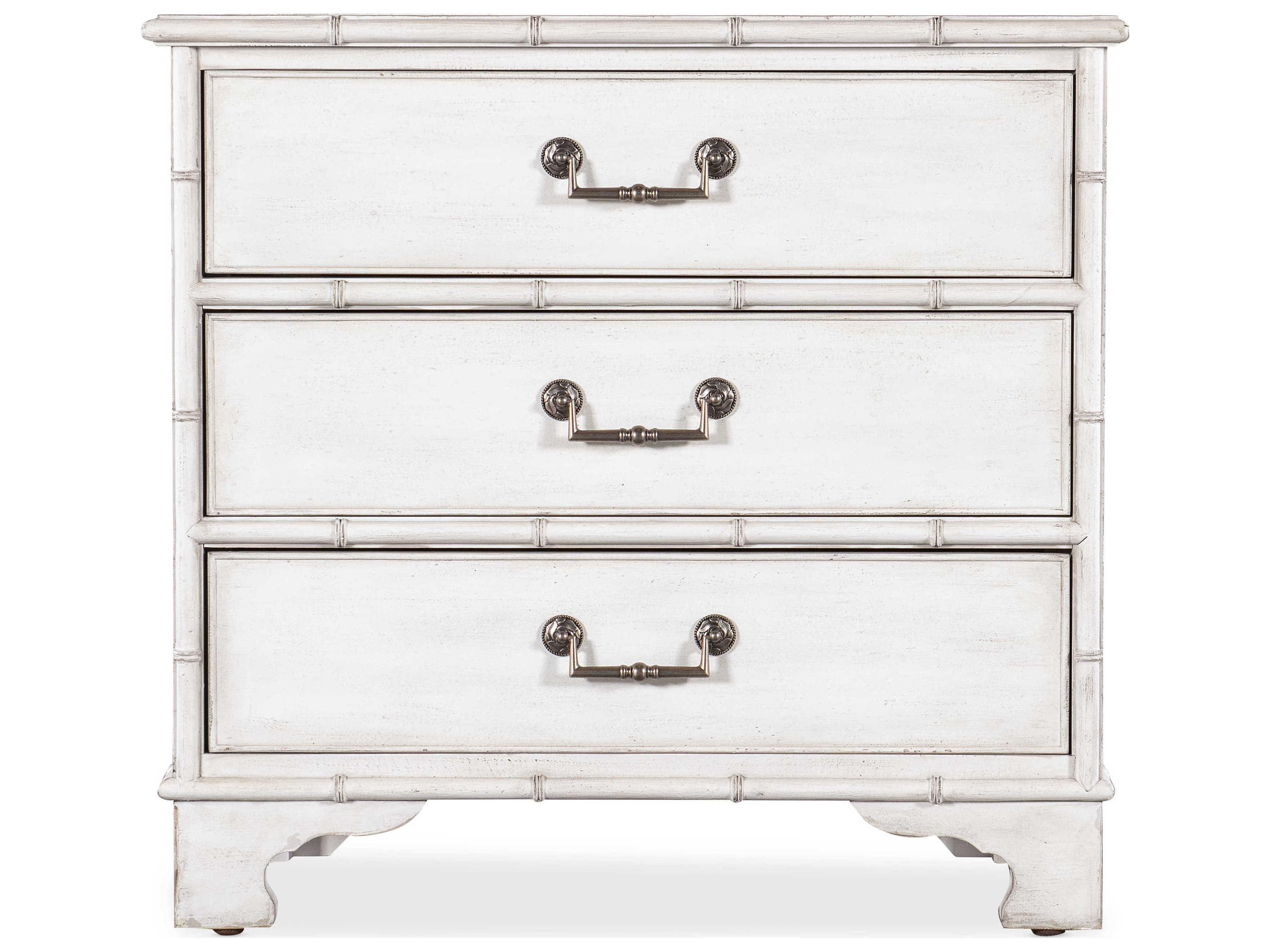 Hooker Furniture Charleston 3-Drawers Solid Wood Nightstand