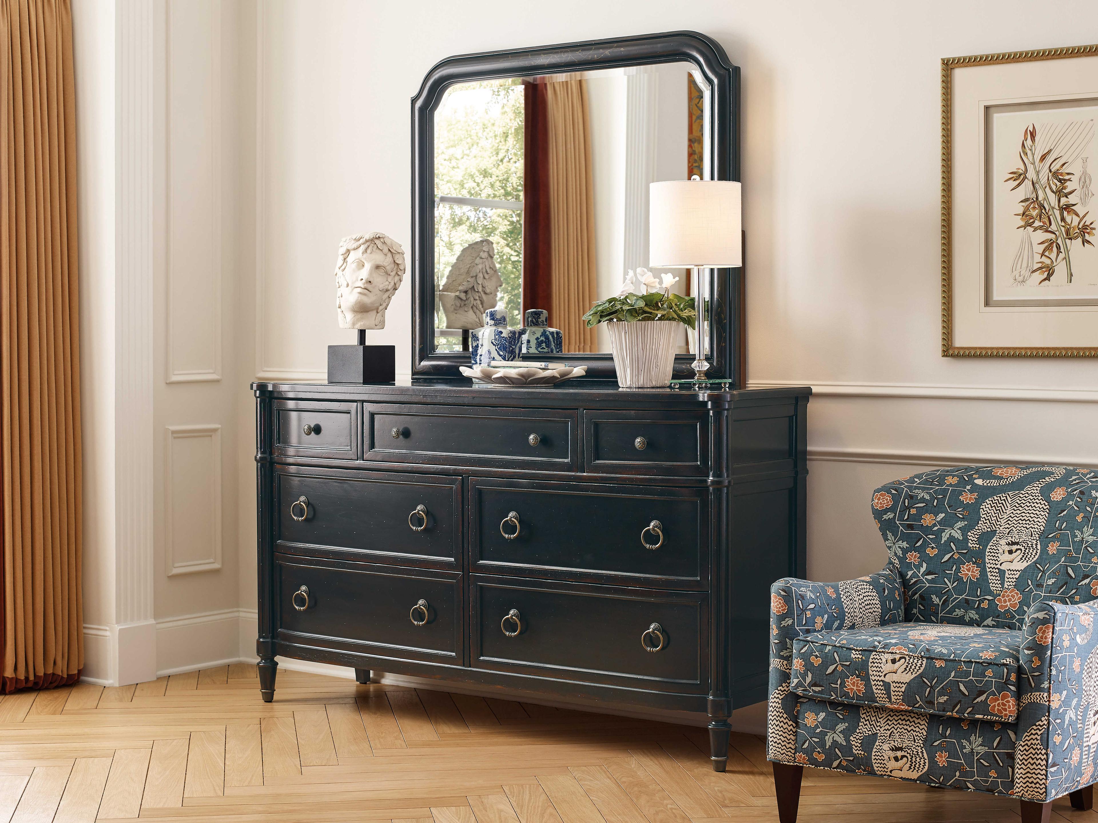 Luxecor Heritage 7-Drawers Cherry Wood Dresser