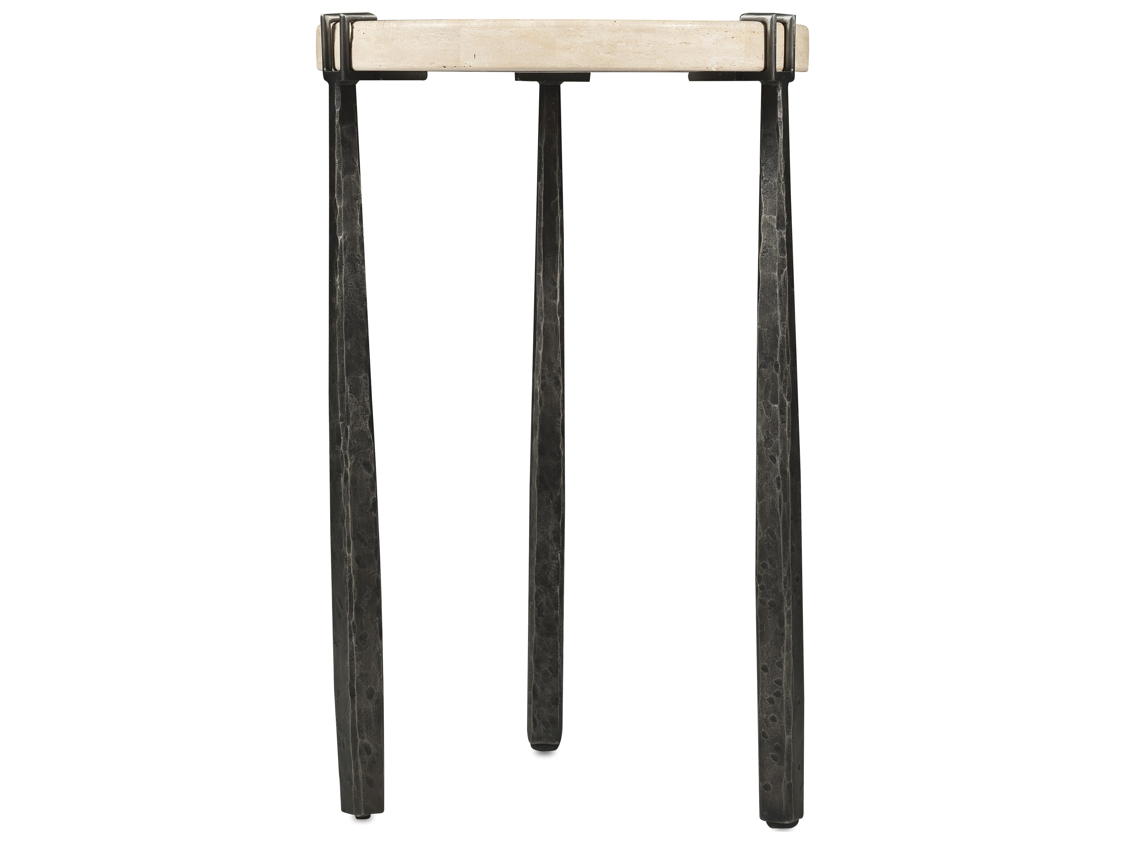 Hooker Furniture Driftwood Metal Spot Table