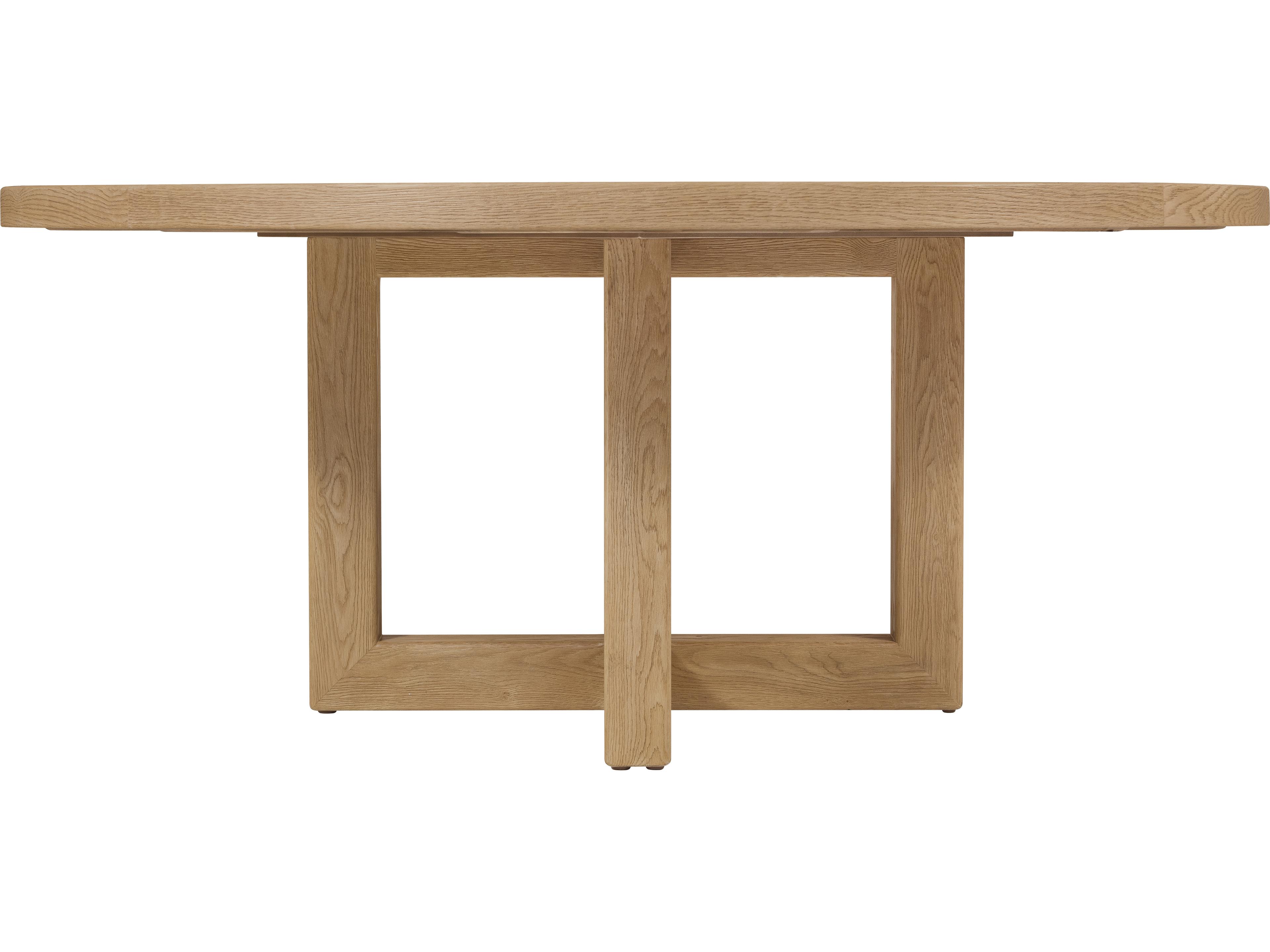 Hooker Furniture Driftwood Light Wood 72in Round Dining Table