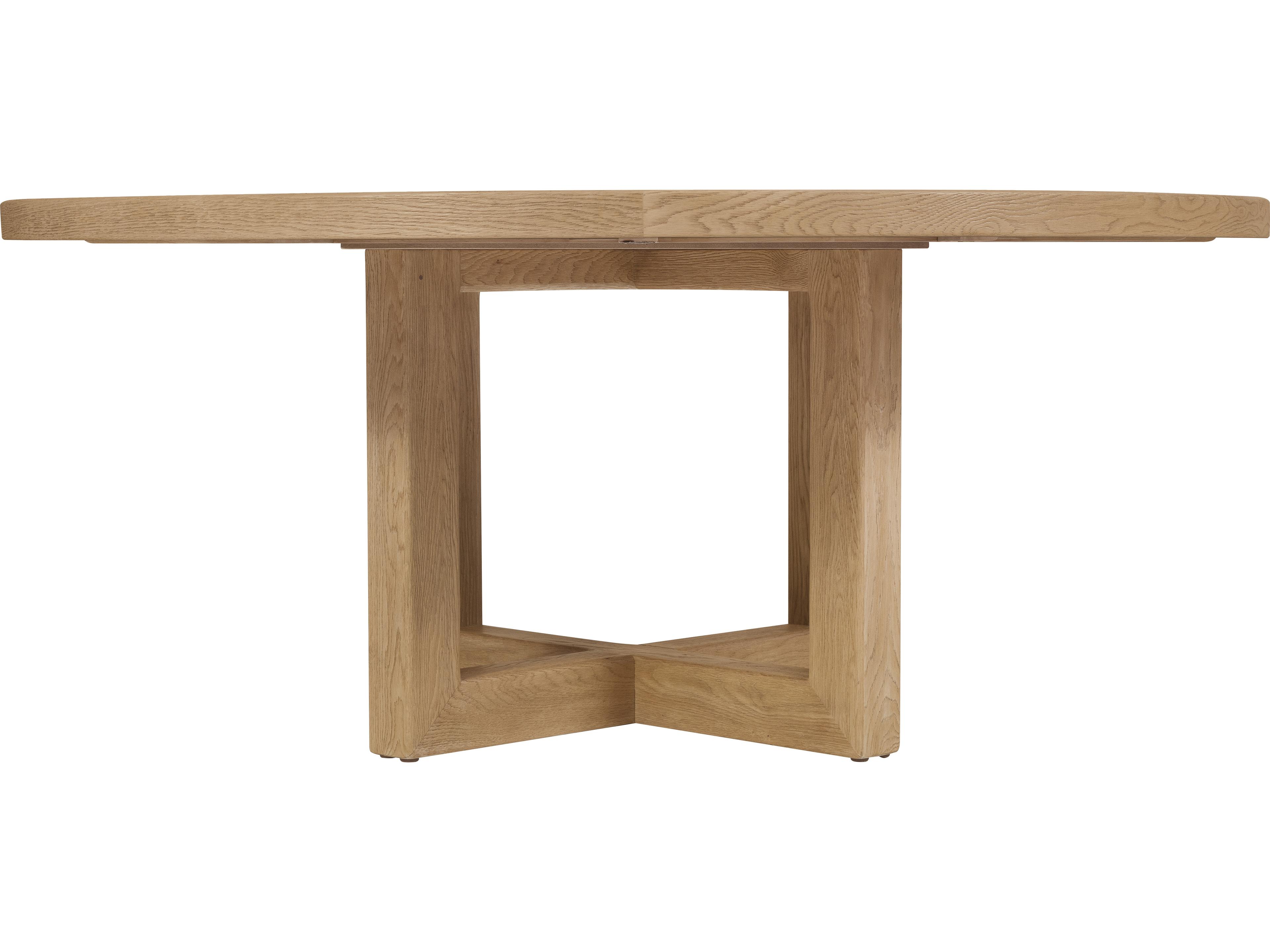 Hooker Furniture Driftwood Light Wood 72in Round Dining Table