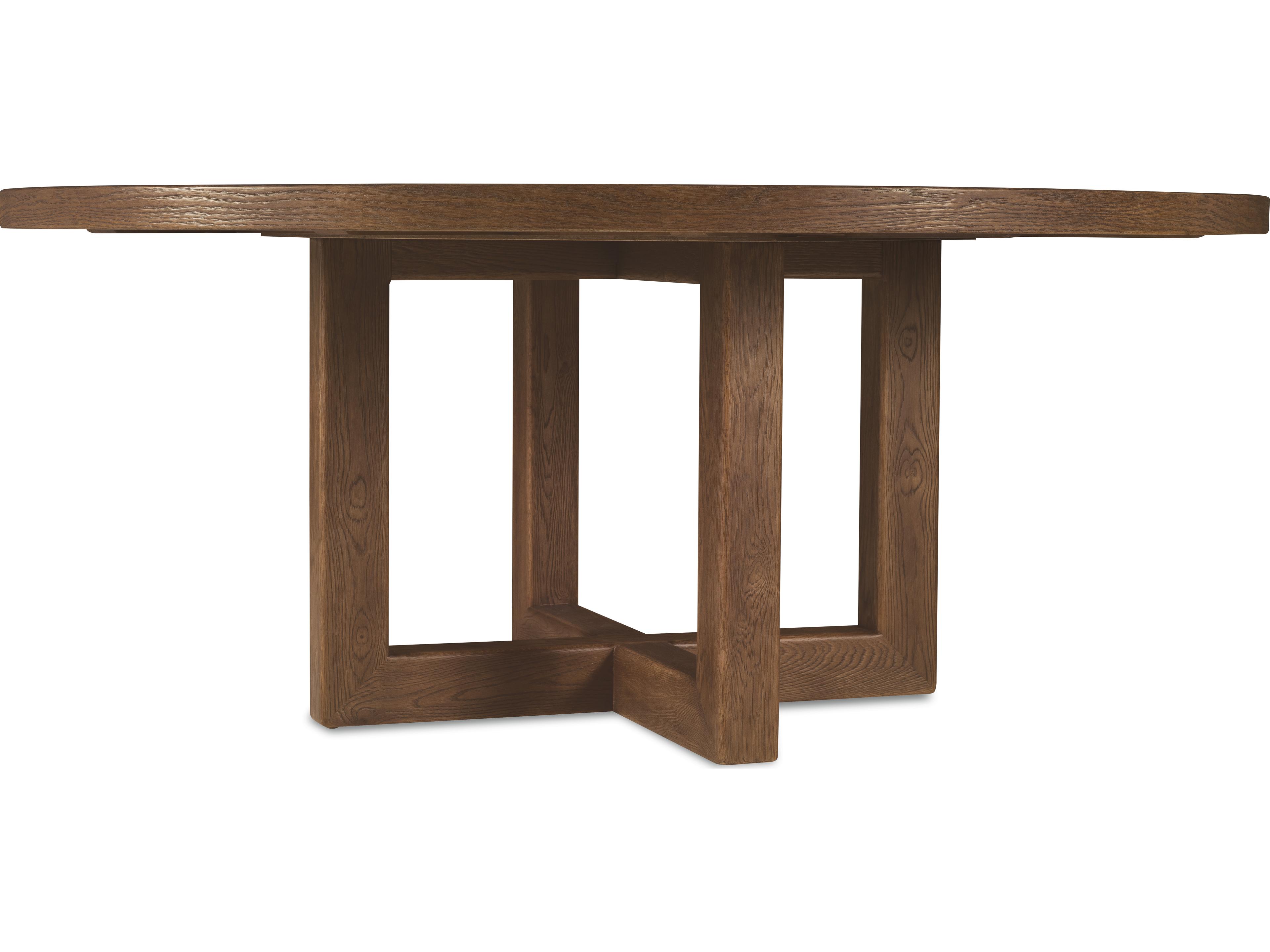 Hooker Furniture Driftwood Driftwood Medium Wood 72in Round Dining Table