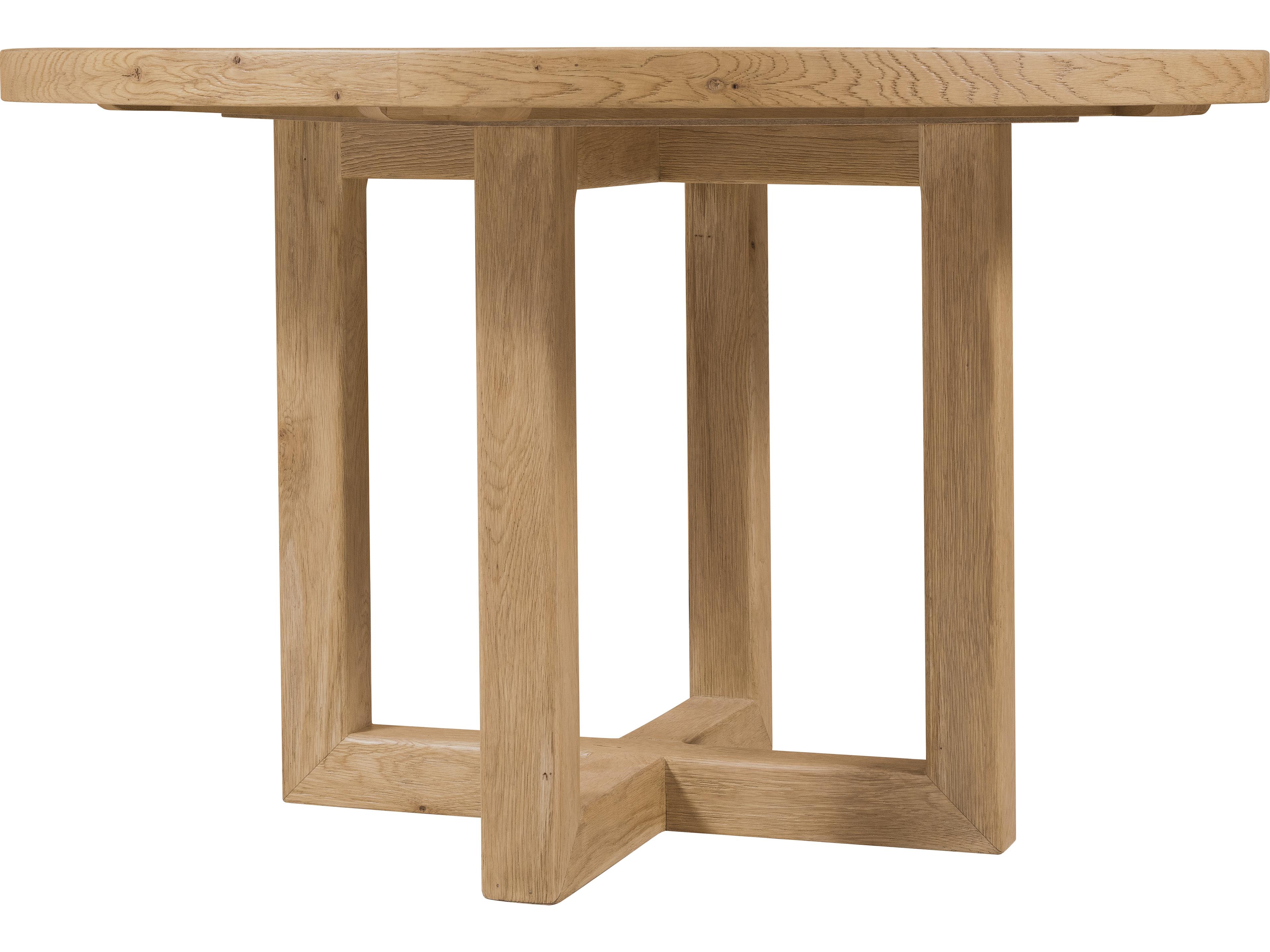 Hooker Furniture Driftwood Light Wood 48in Round Dining Table