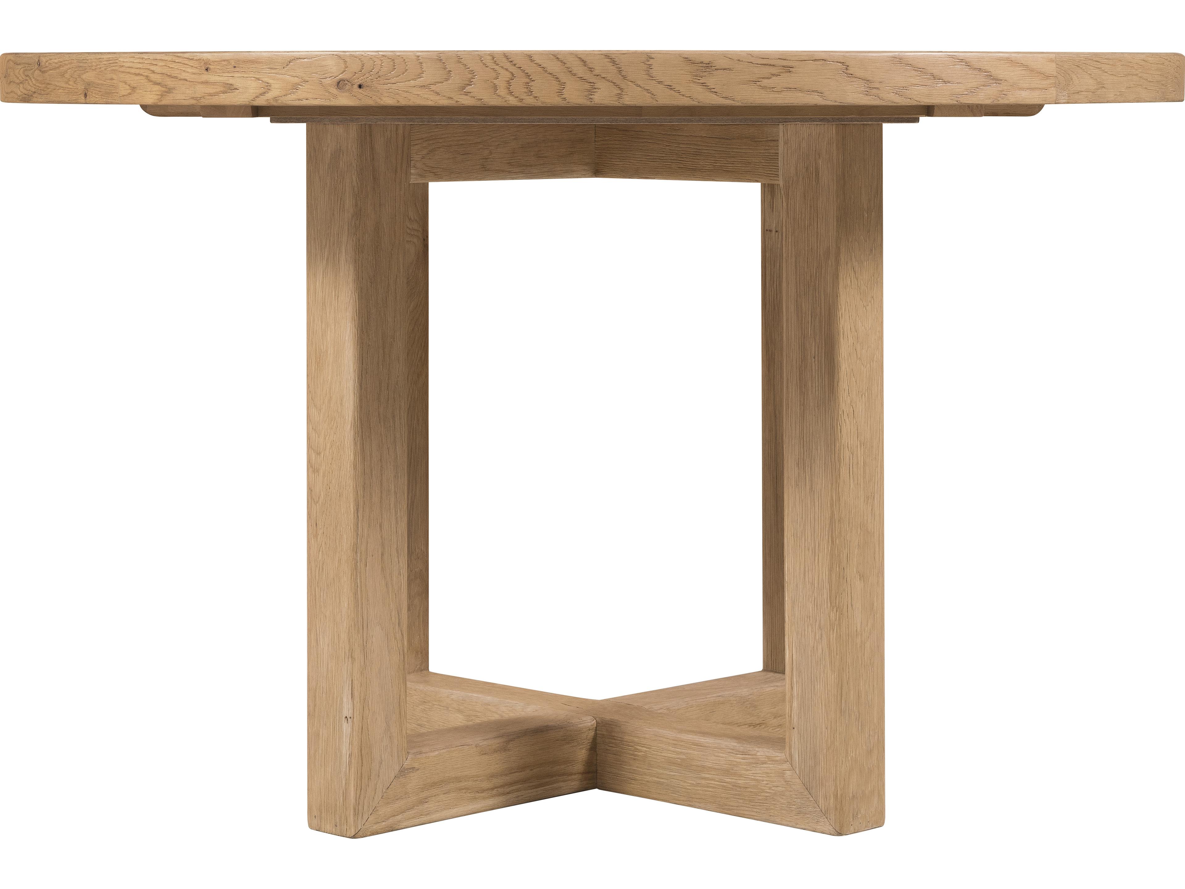 Hooker Furniture Driftwood Light Wood 48in Round Dining Table