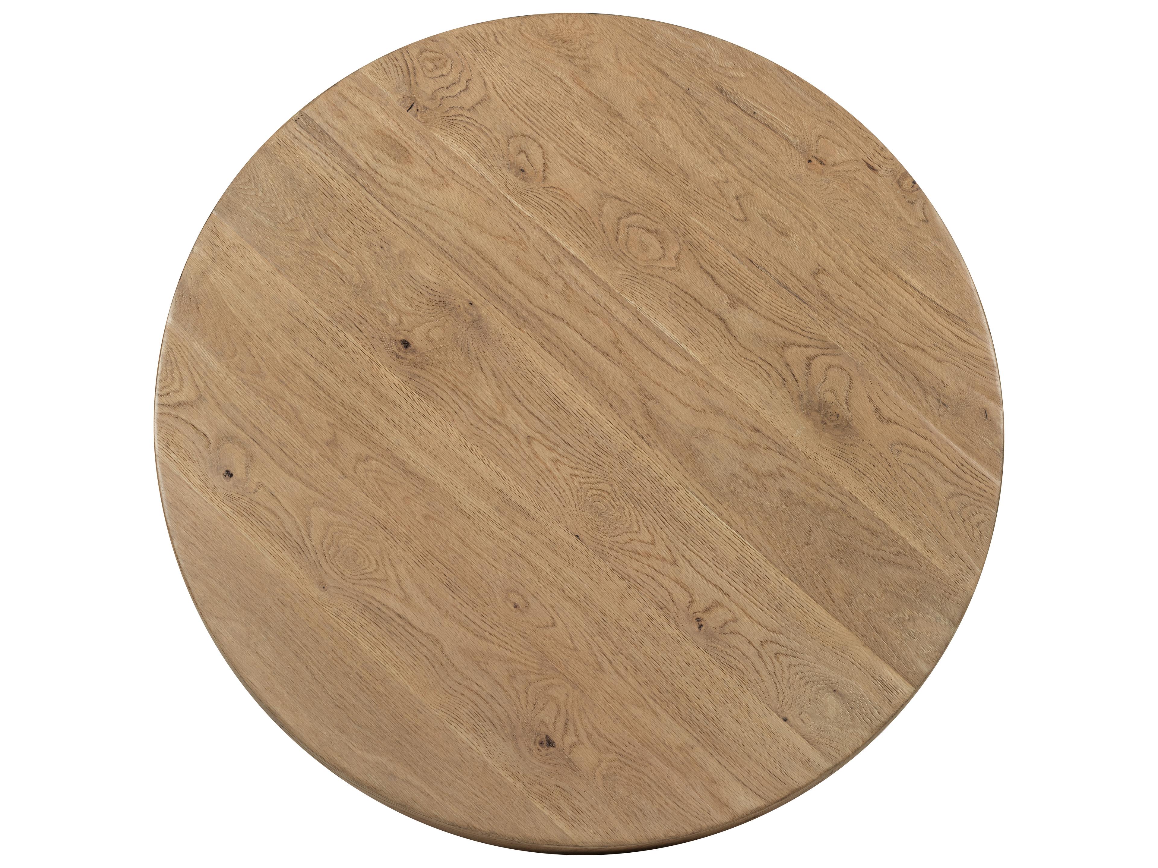 Hooker Furniture Driftwood Light Wood 48in Round Dining Table