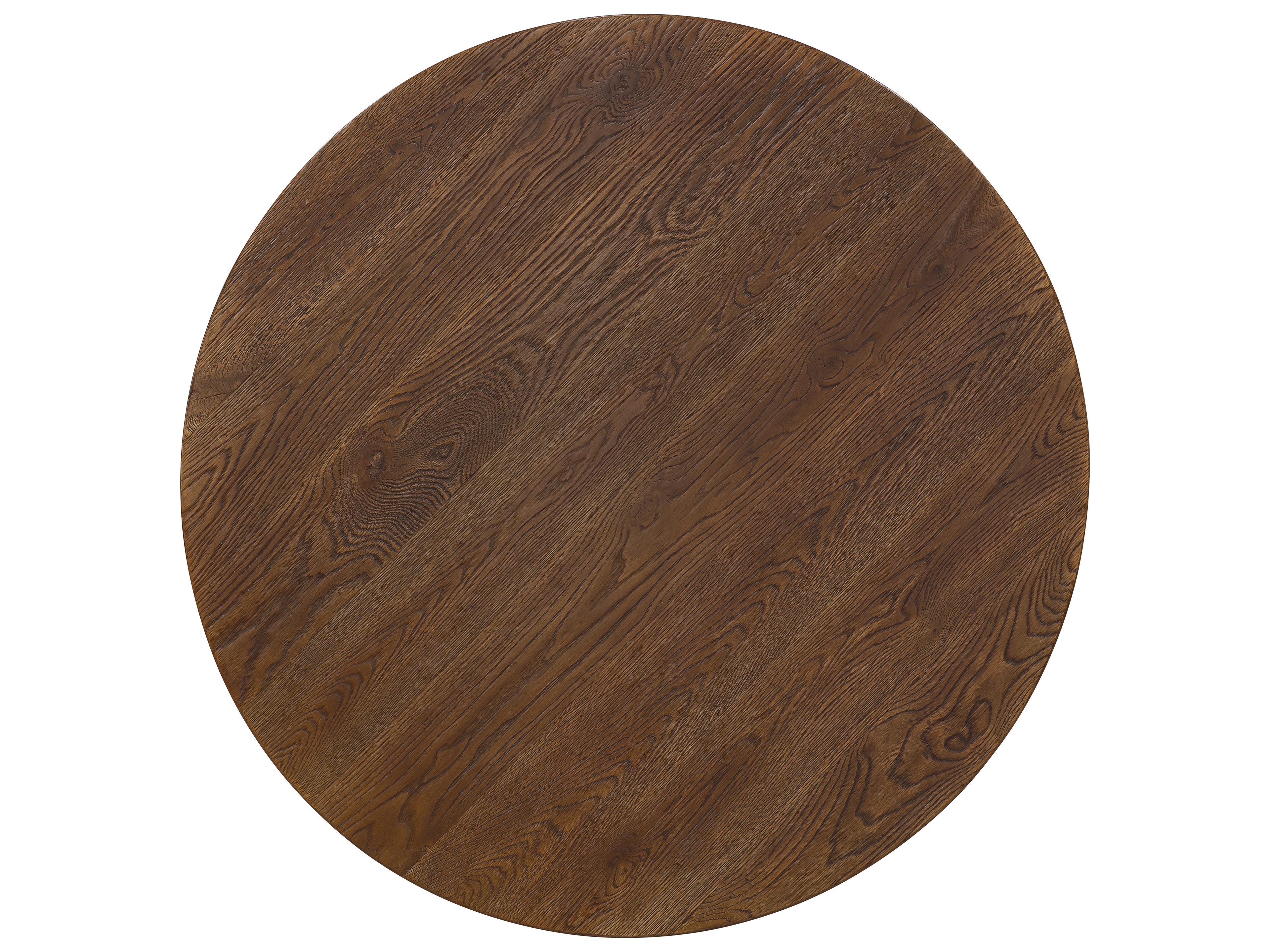 Hooker Furniture Driftwood Medium Wood 48in Round Dining Table