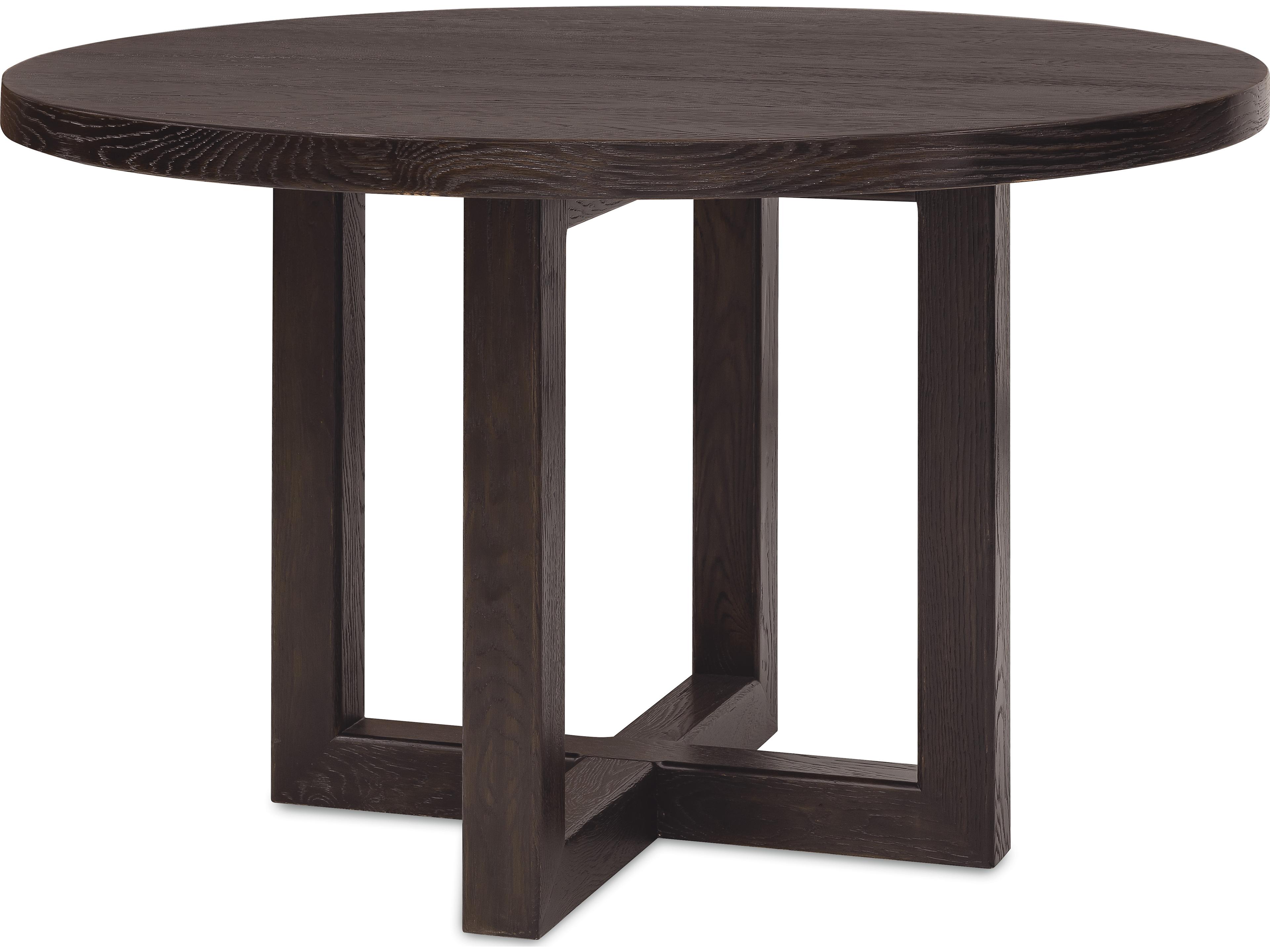 Hooker Furniture Driftwood Black 48in Round Dining Table