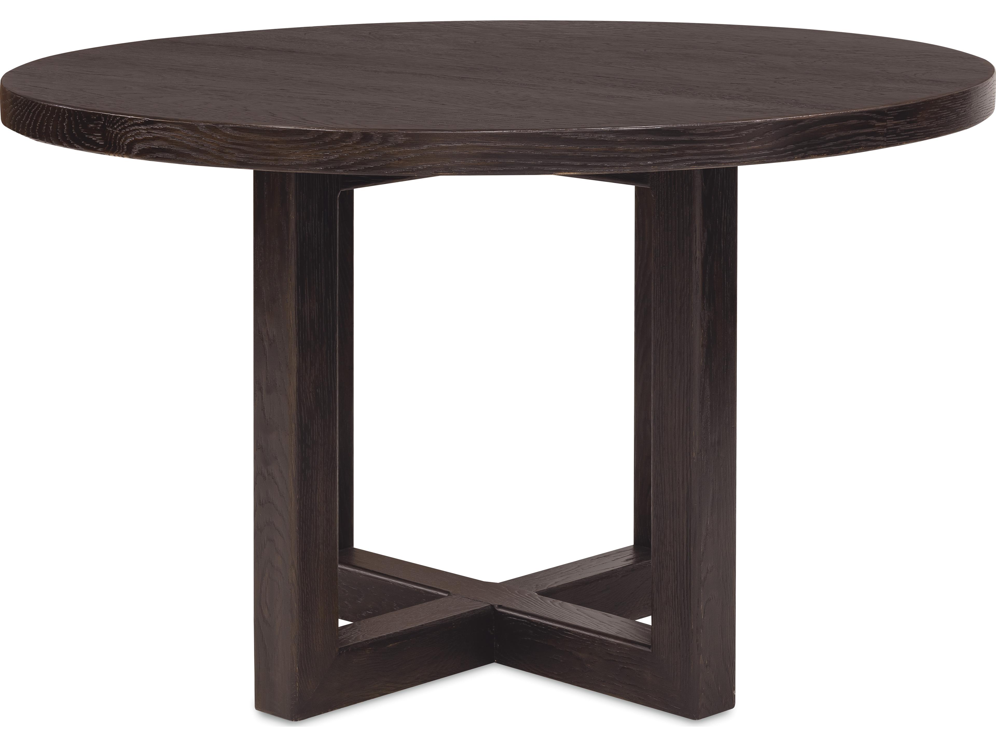 Hooker Furniture Driftwood Black 48in Round Dining Table