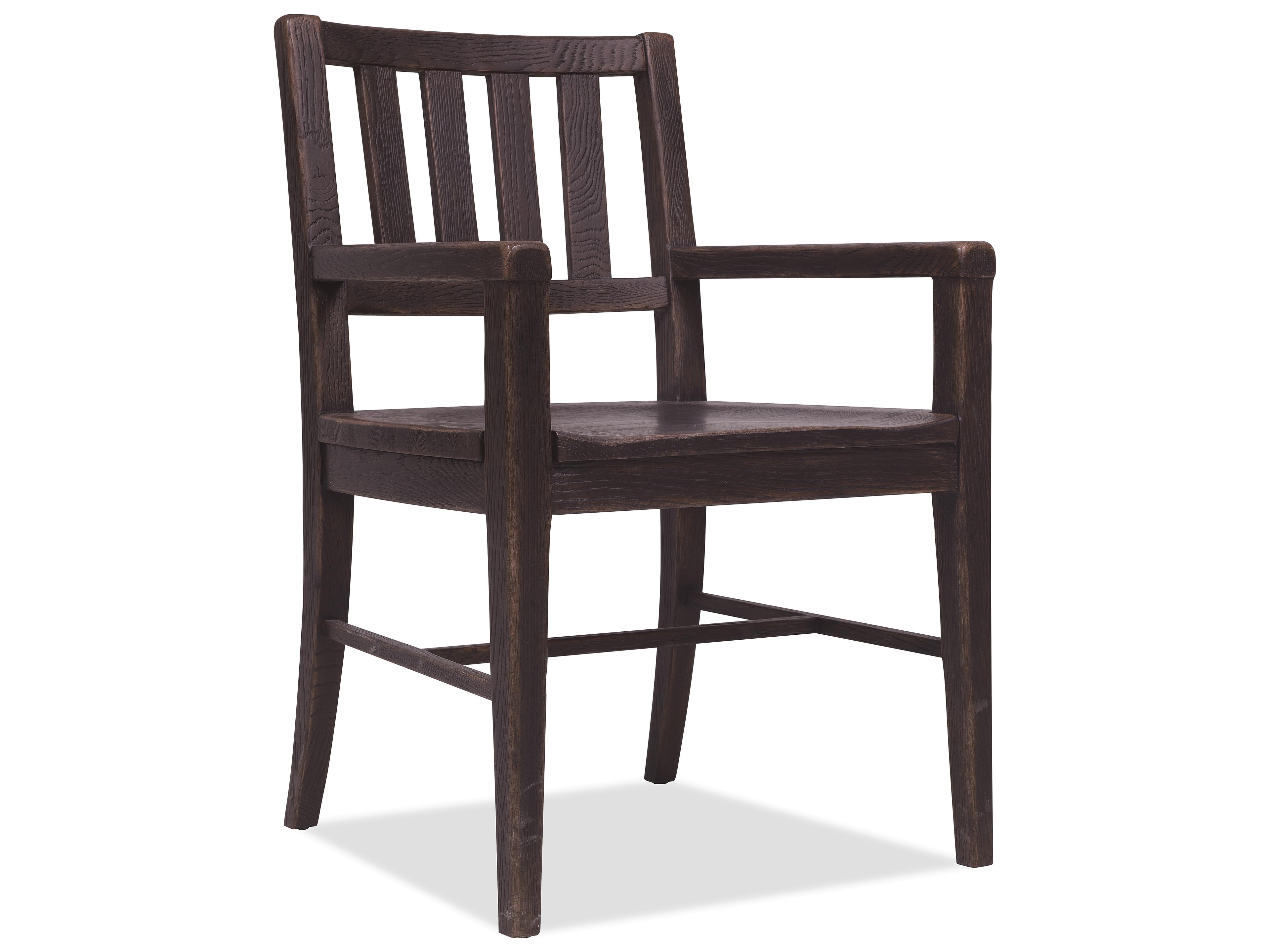 Hooker Furniture Driftwood Black Splatback Arm Chair