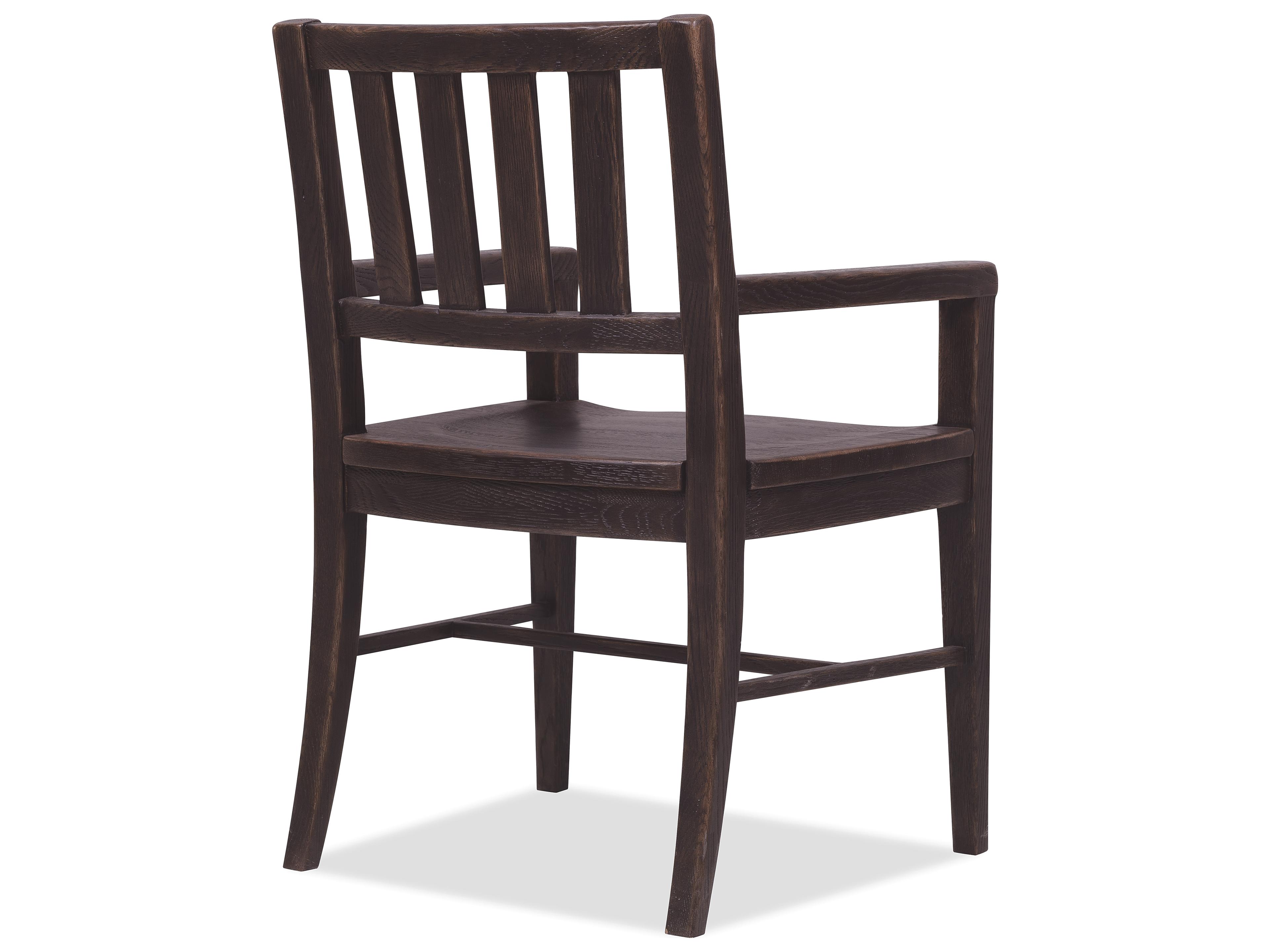 Hooker Furniture Driftwood Black Splatback Arm Chair