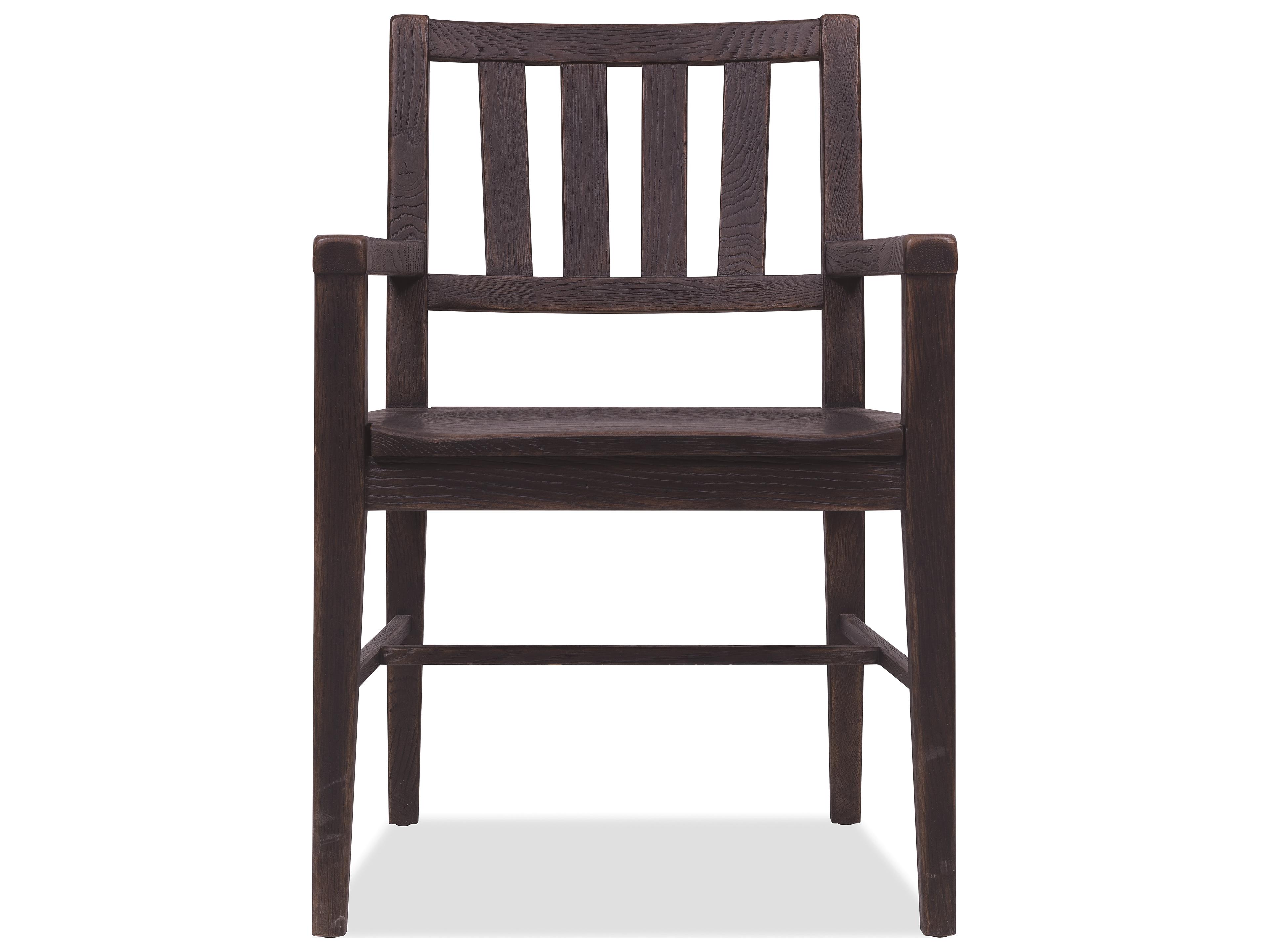 Hooker Furniture Driftwood Black Splatback Arm Chair
