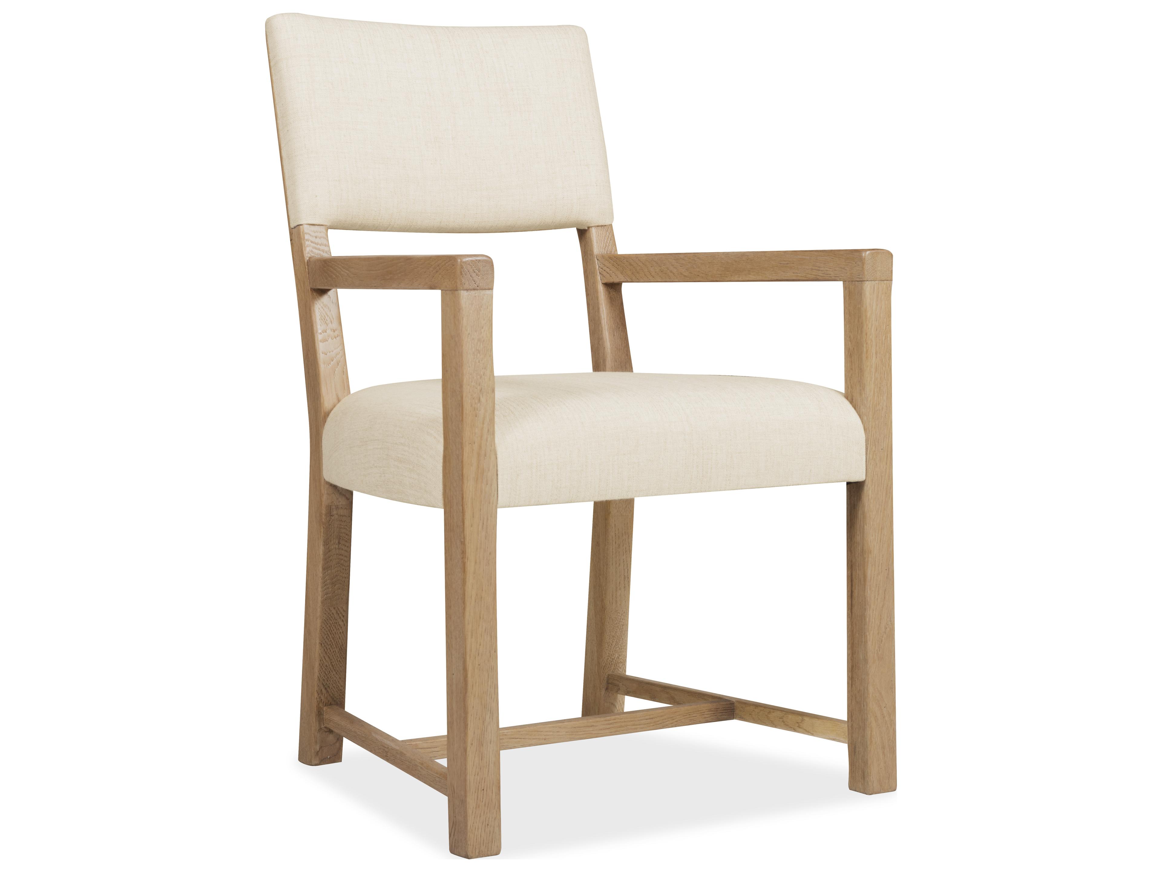 Hooker Furniture Driftwood Beige Upholstered Arm Chair