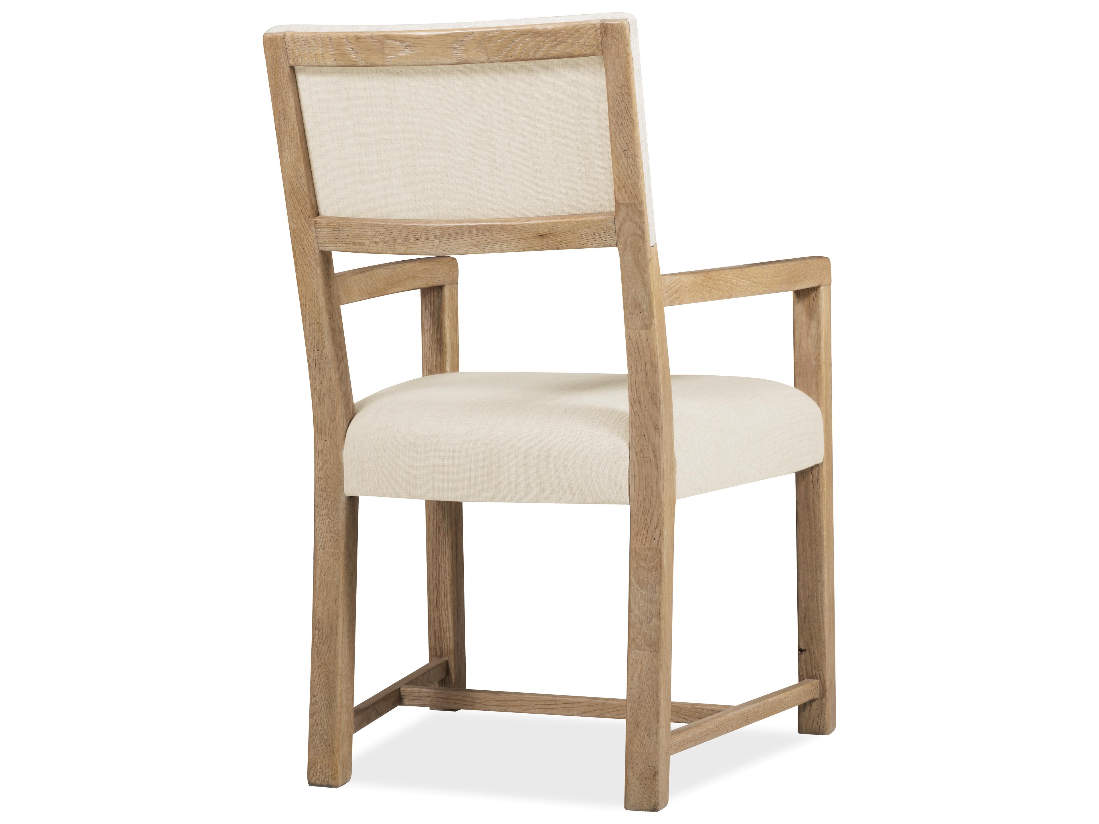 Hooker Furniture Driftwood Beige Upholstered Arm Chair