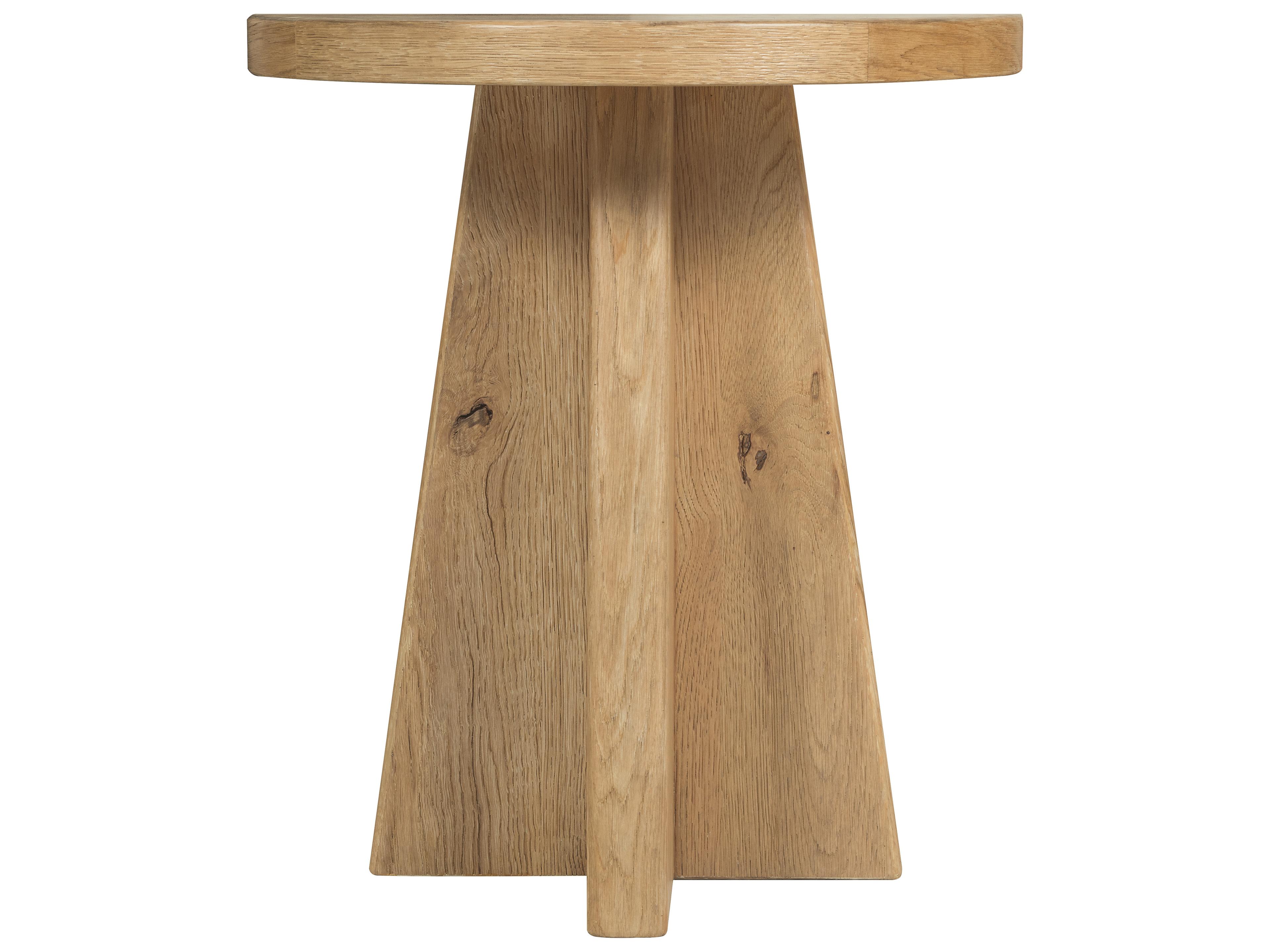 Driftwood Round End Table