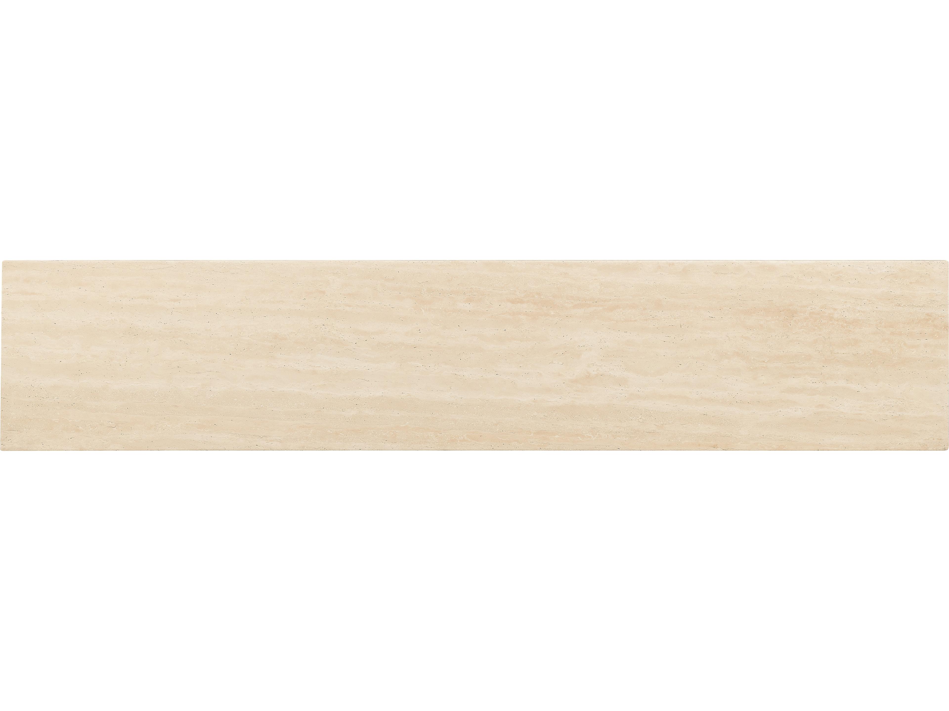 Hooker Furniture Driftwood Rectangular Stone Gray Console Table