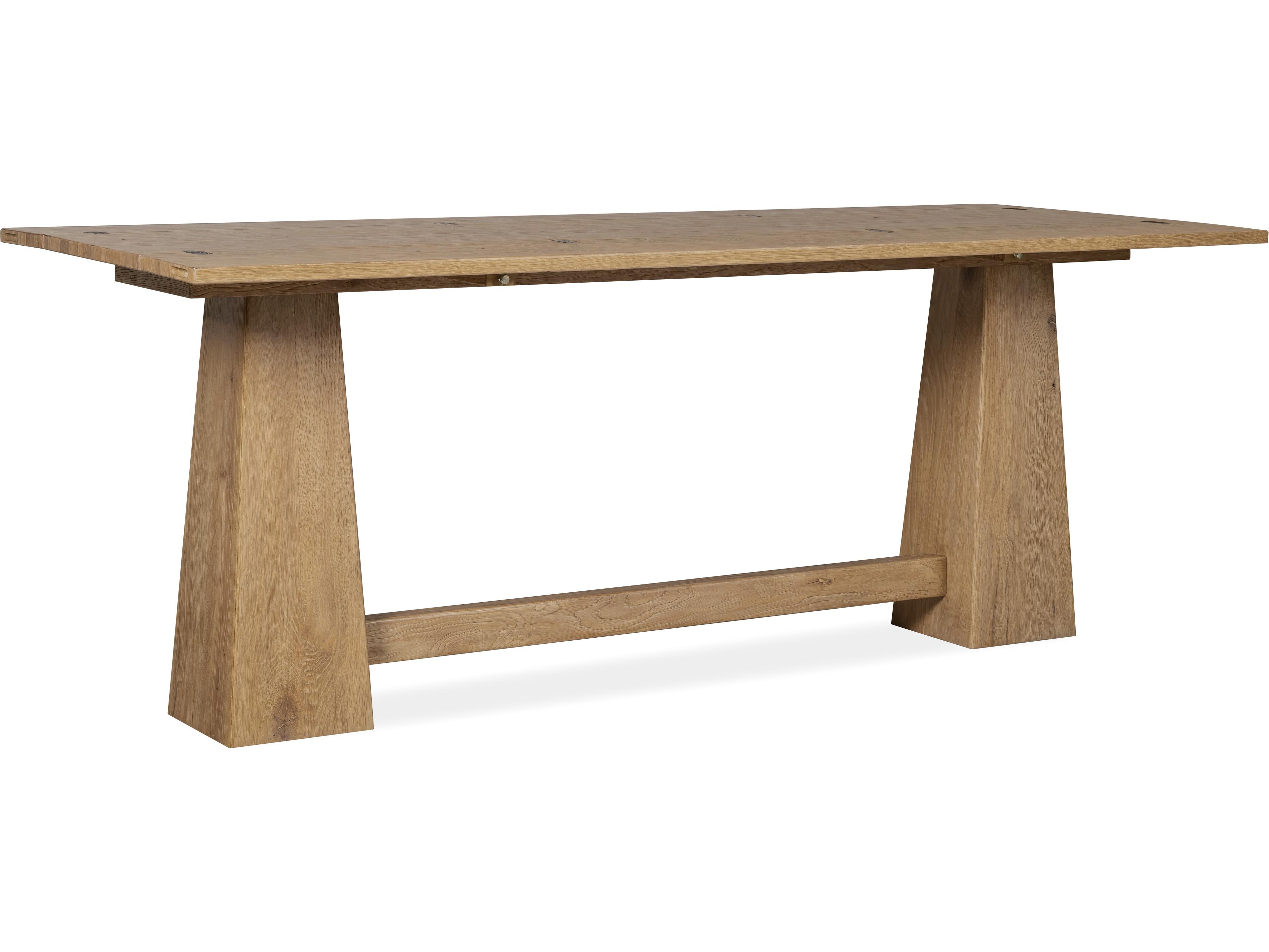 Hooker Furniture Driftwood Rectangular Wood Console Table