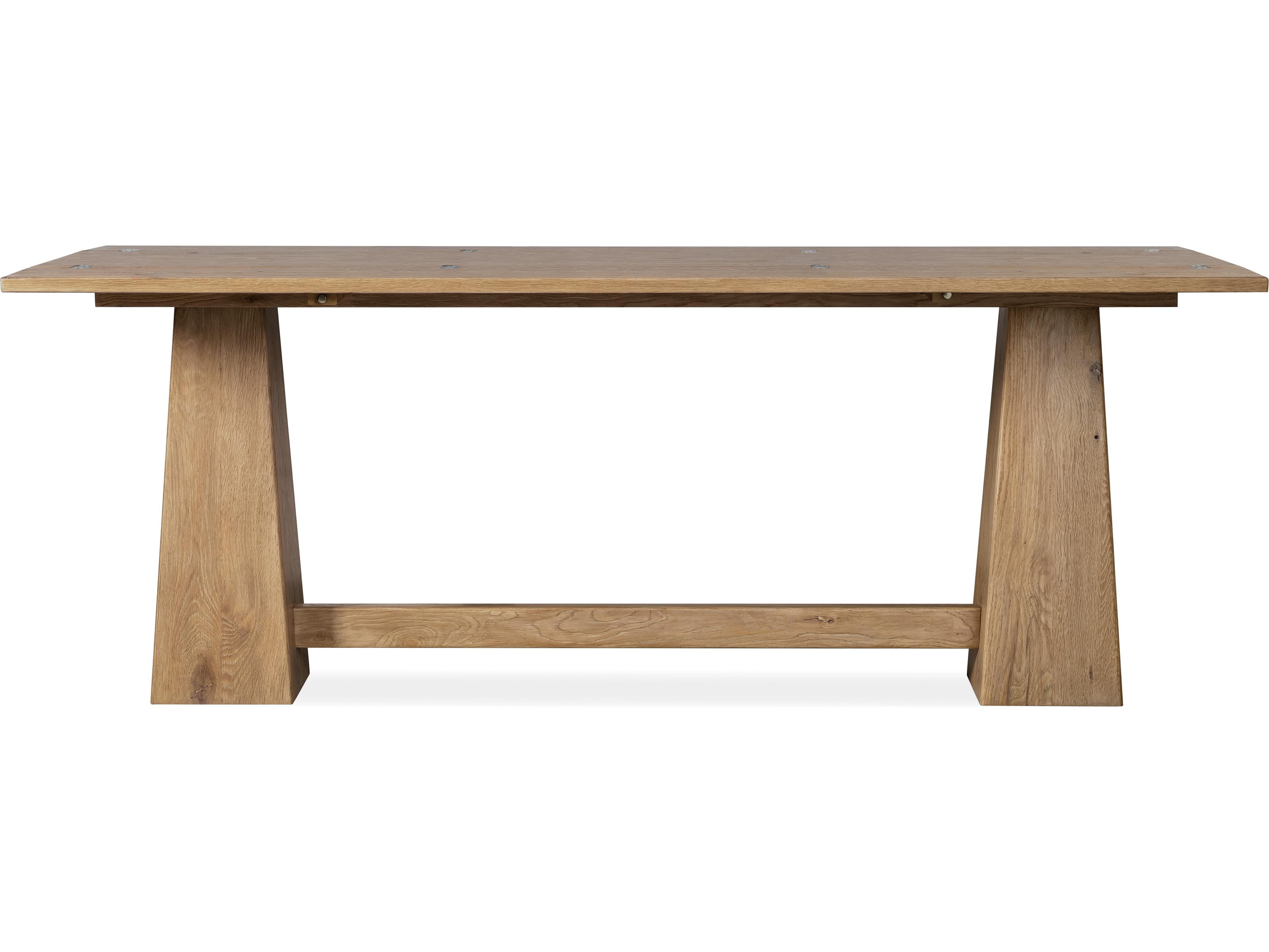 Hooker Furniture Driftwood Rectangular Wood Console Table
