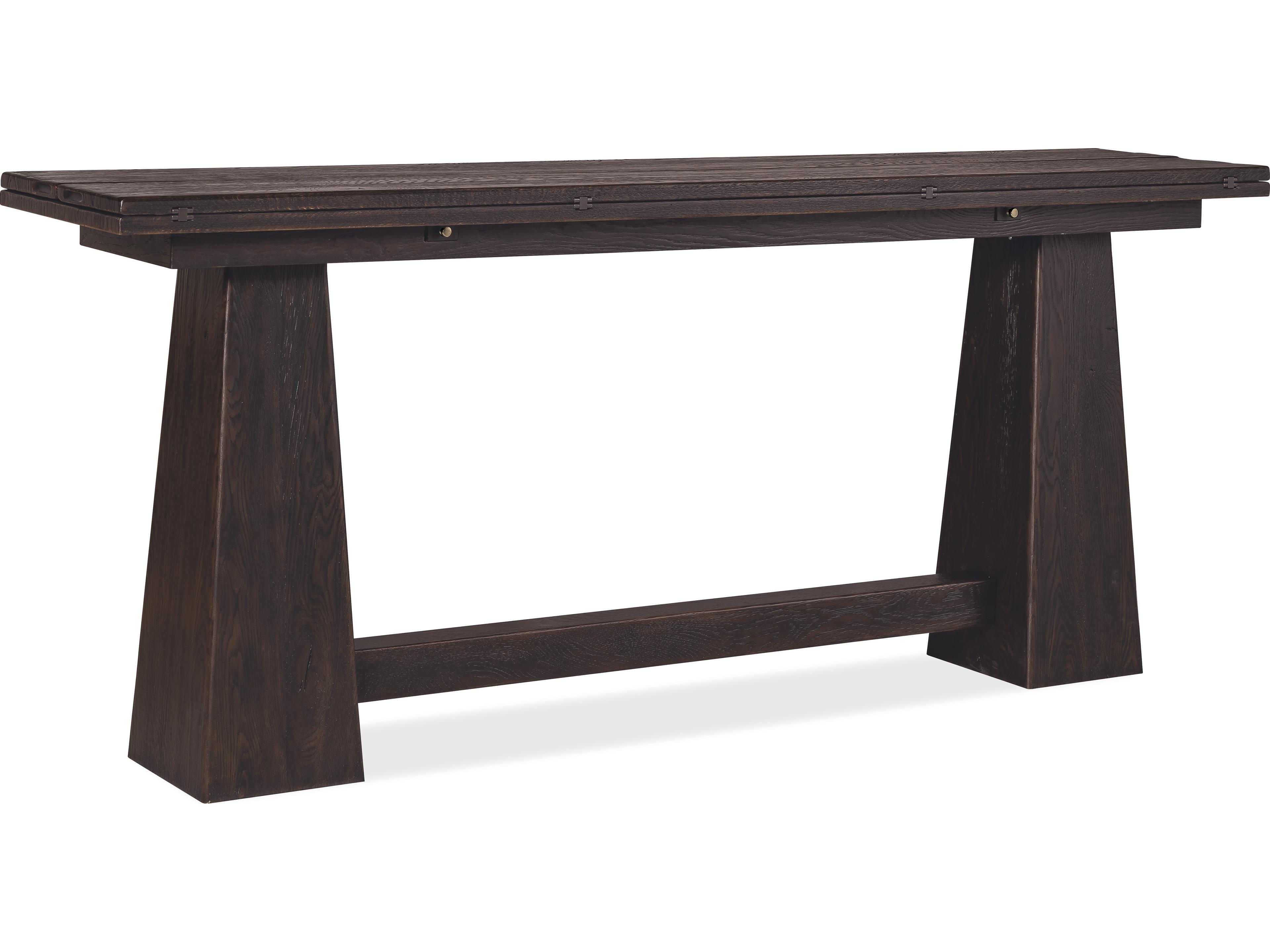 Hooker Furniture Driftwood Flip-Top Console Table