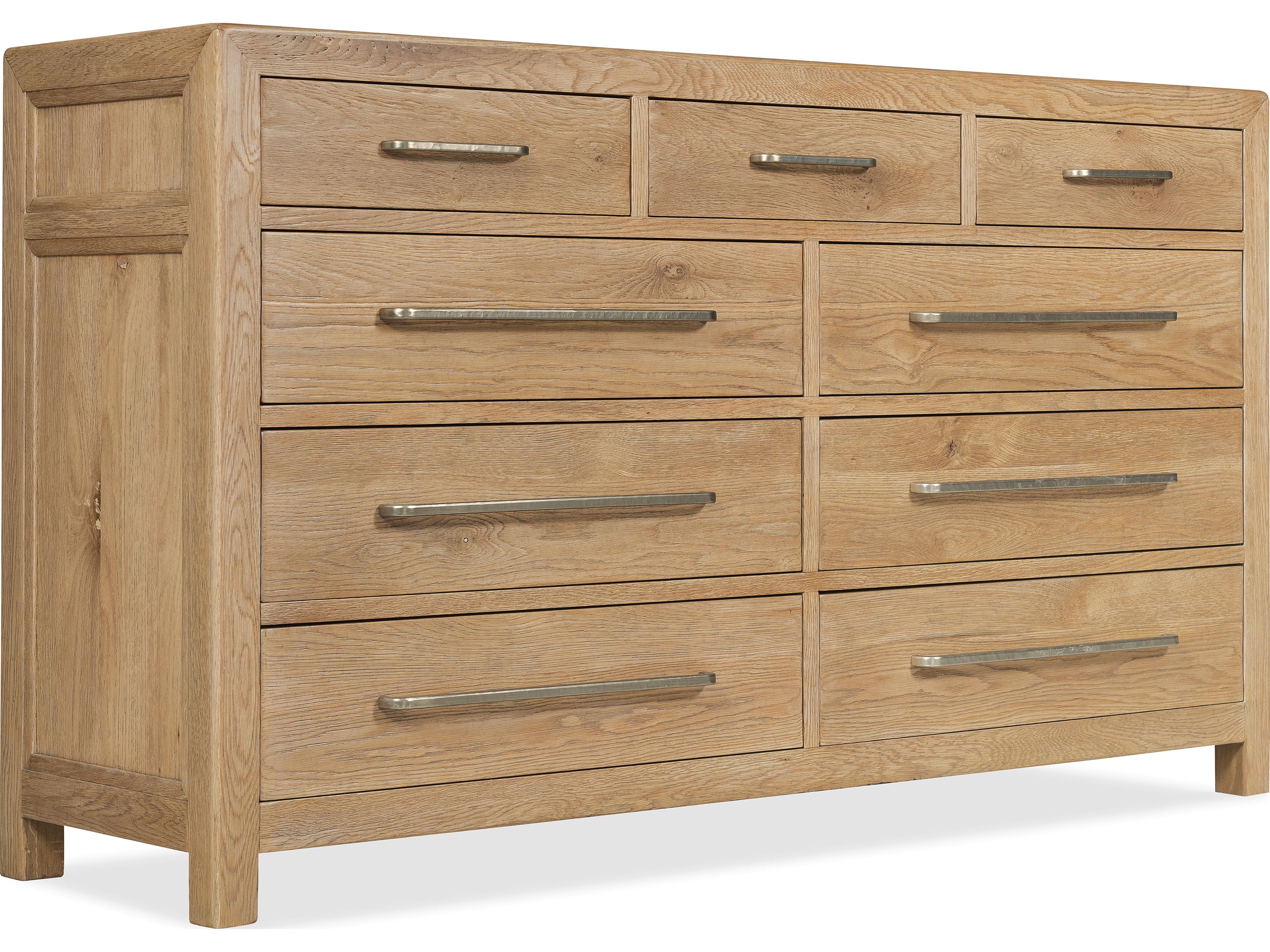 Driftwood Nine Drawer Dresser