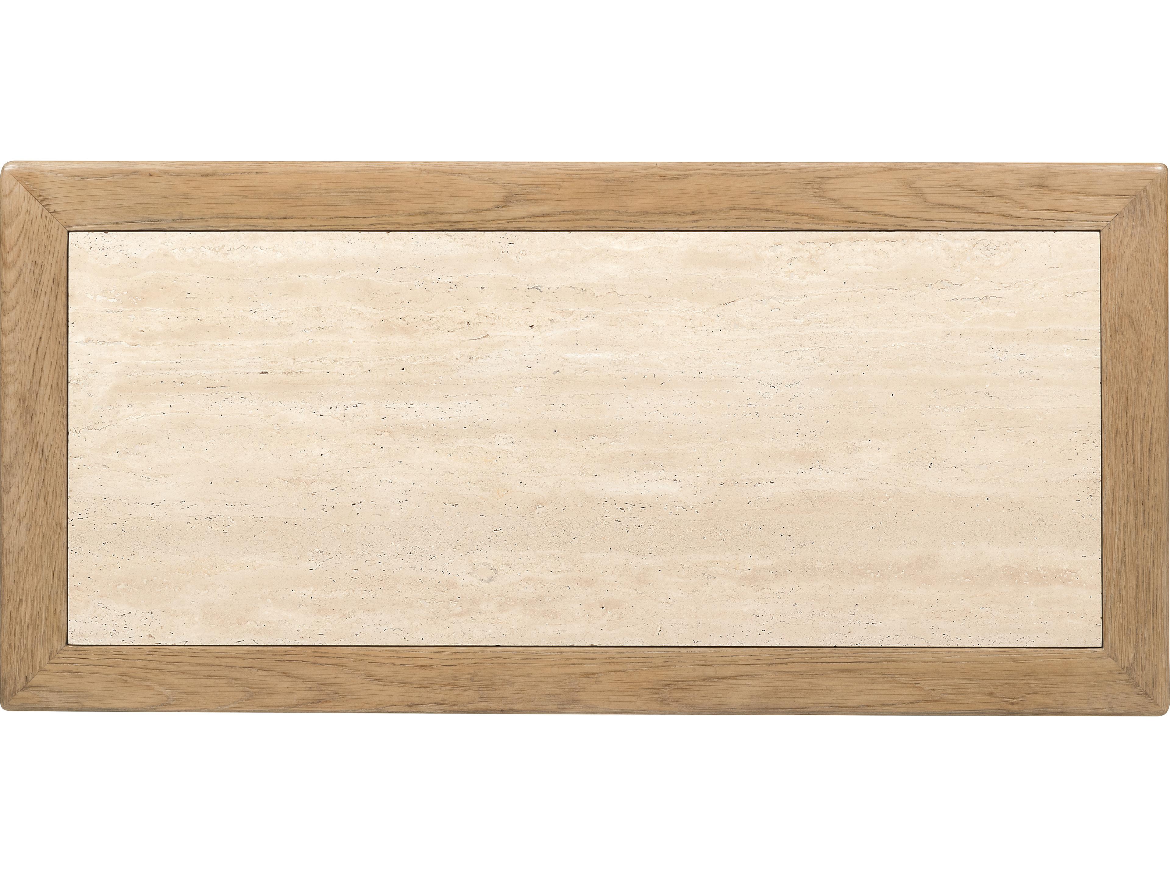 Hooker Furniture Driftwood One Drawer Nightstand with Stone