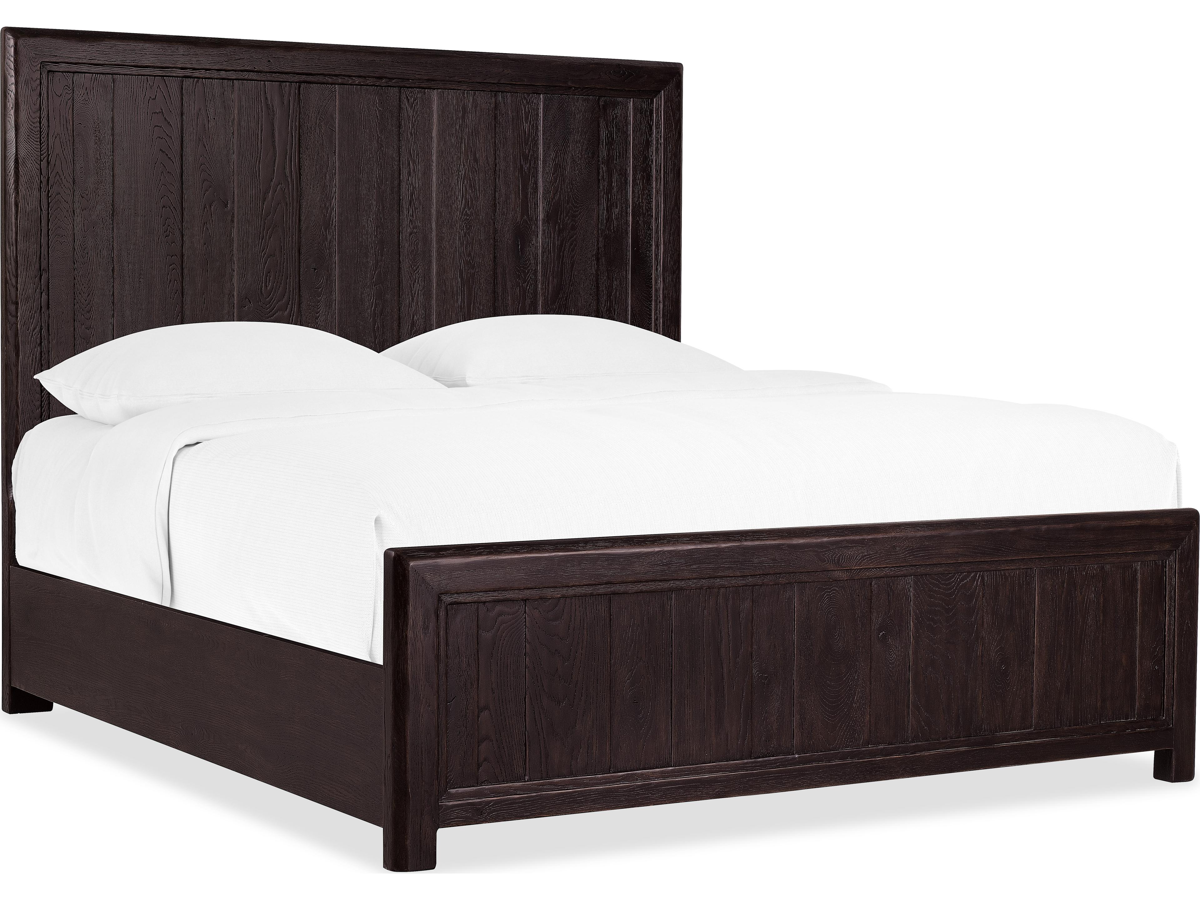 Driftwood California King Panel Bed