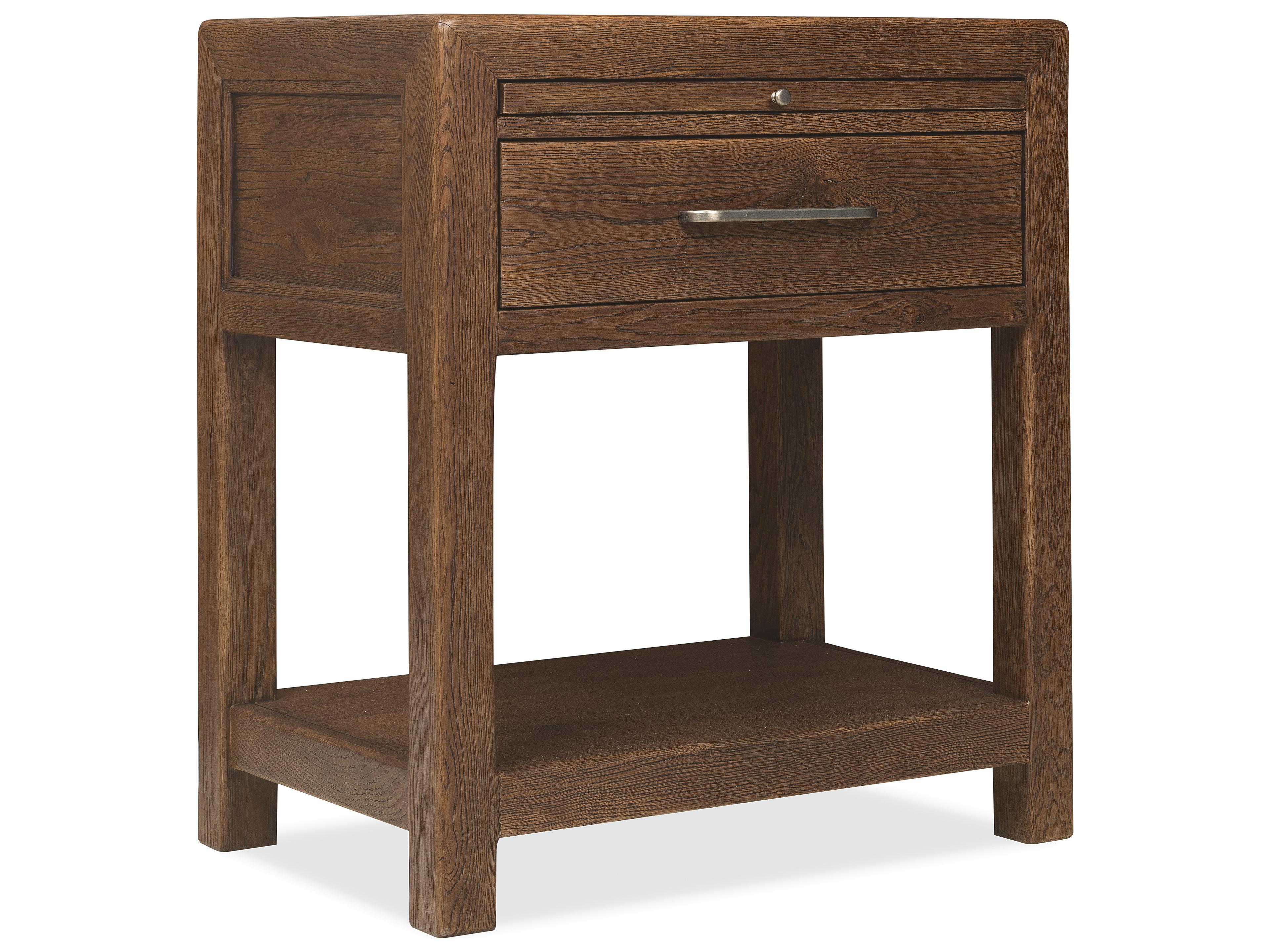 Driftwood One Drawer Nightstand
