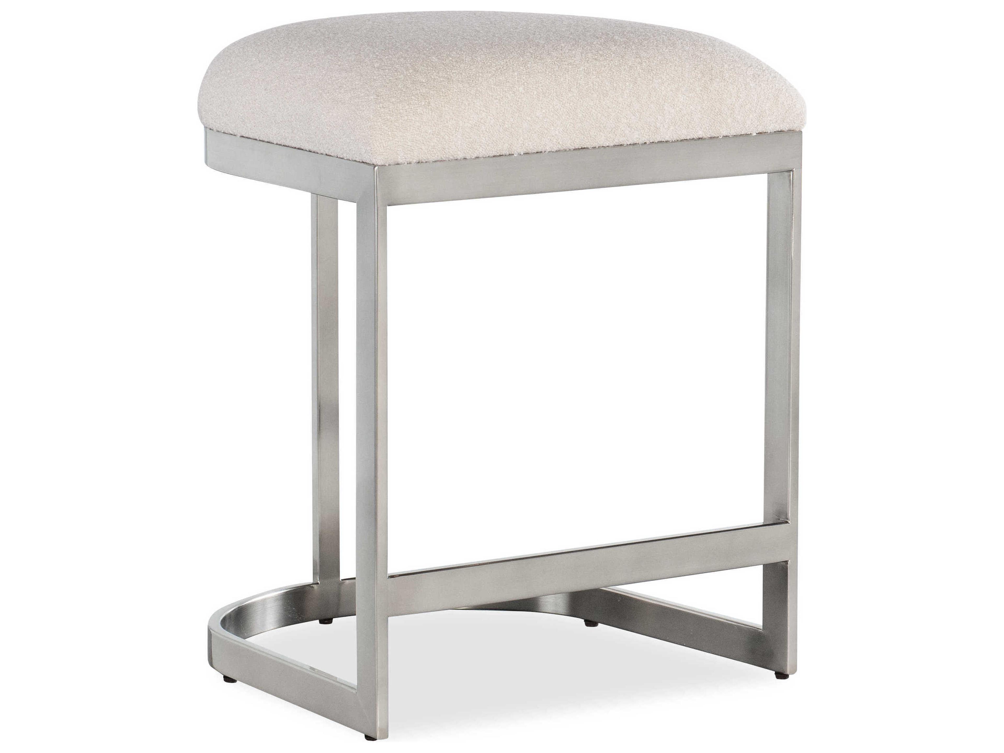 Modern Mood Upholstered Inverness Natural Pewter Counter Stool