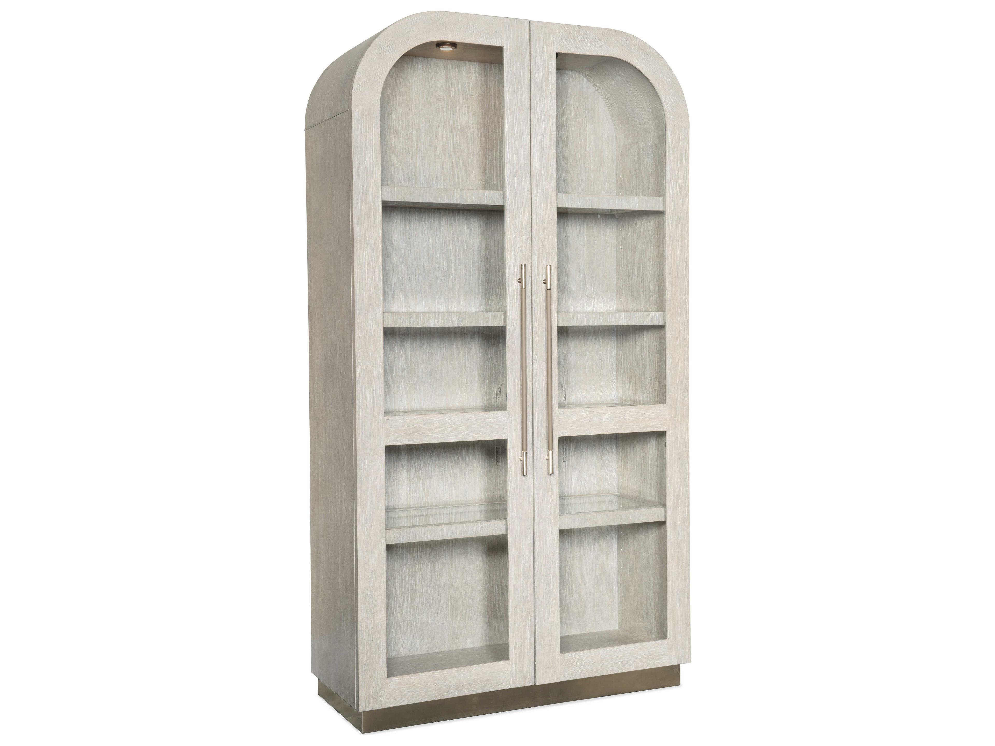 Modern Mood Solid Wood Diamond Display Cabinet