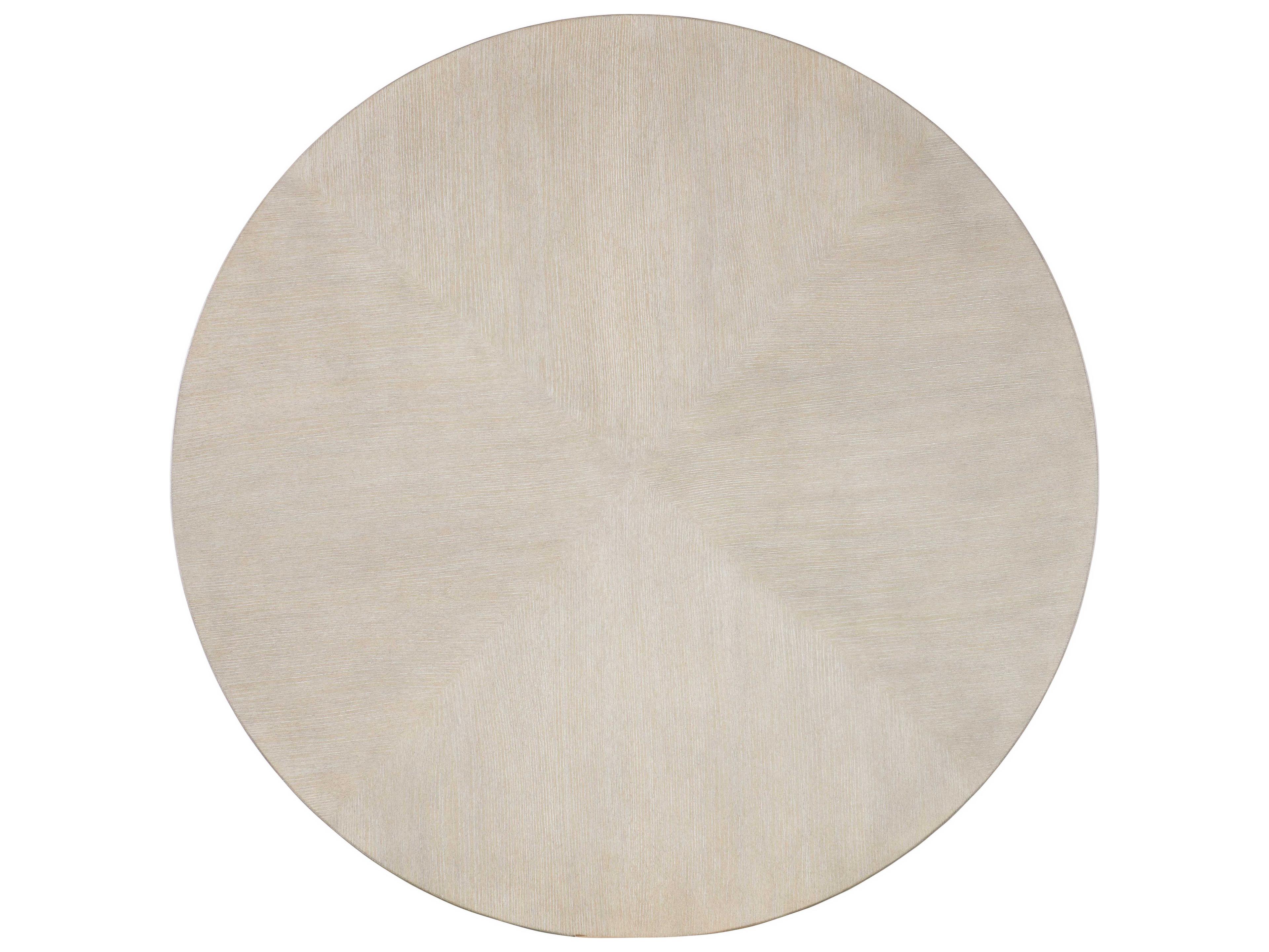 Hooker Furniture Modern Mood Round Wood Diamond Cocktail Table