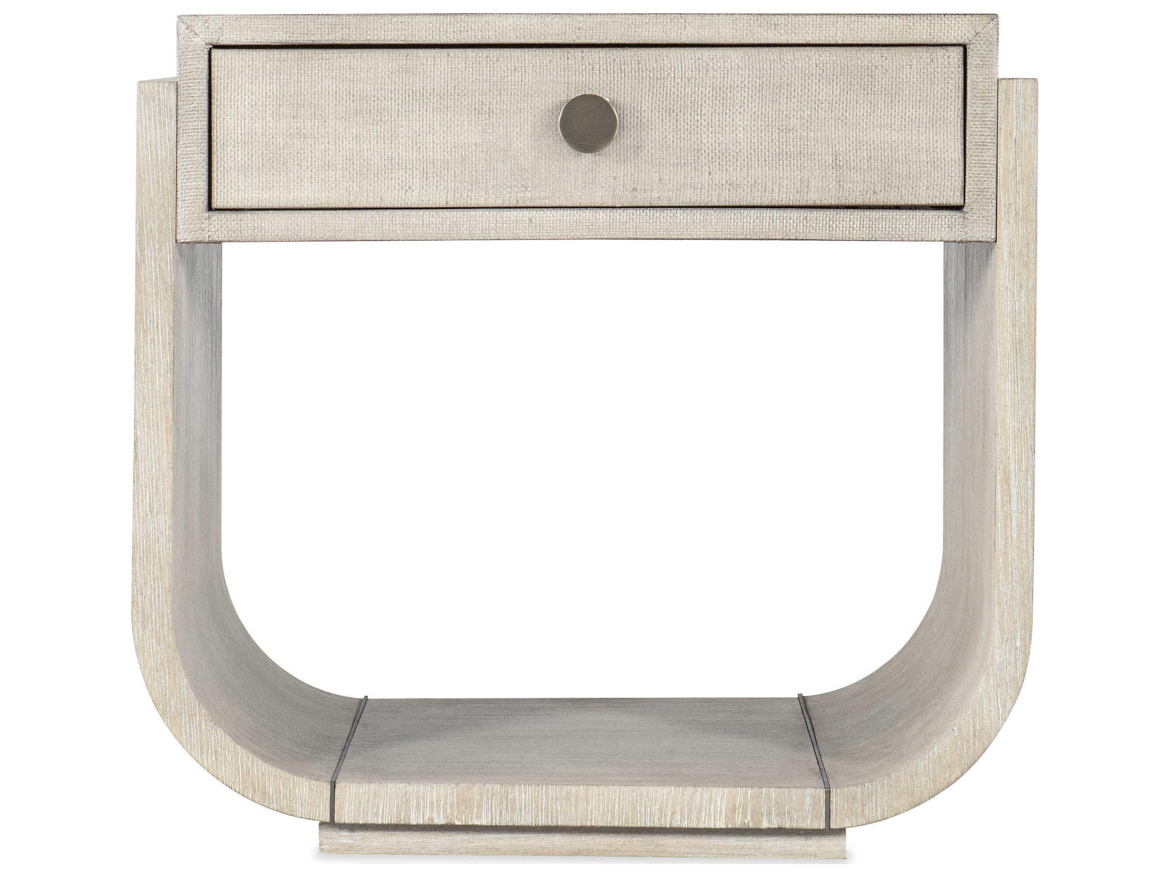 Hooker Furniture Modern Mood Rectangular Wood Diamond End Table