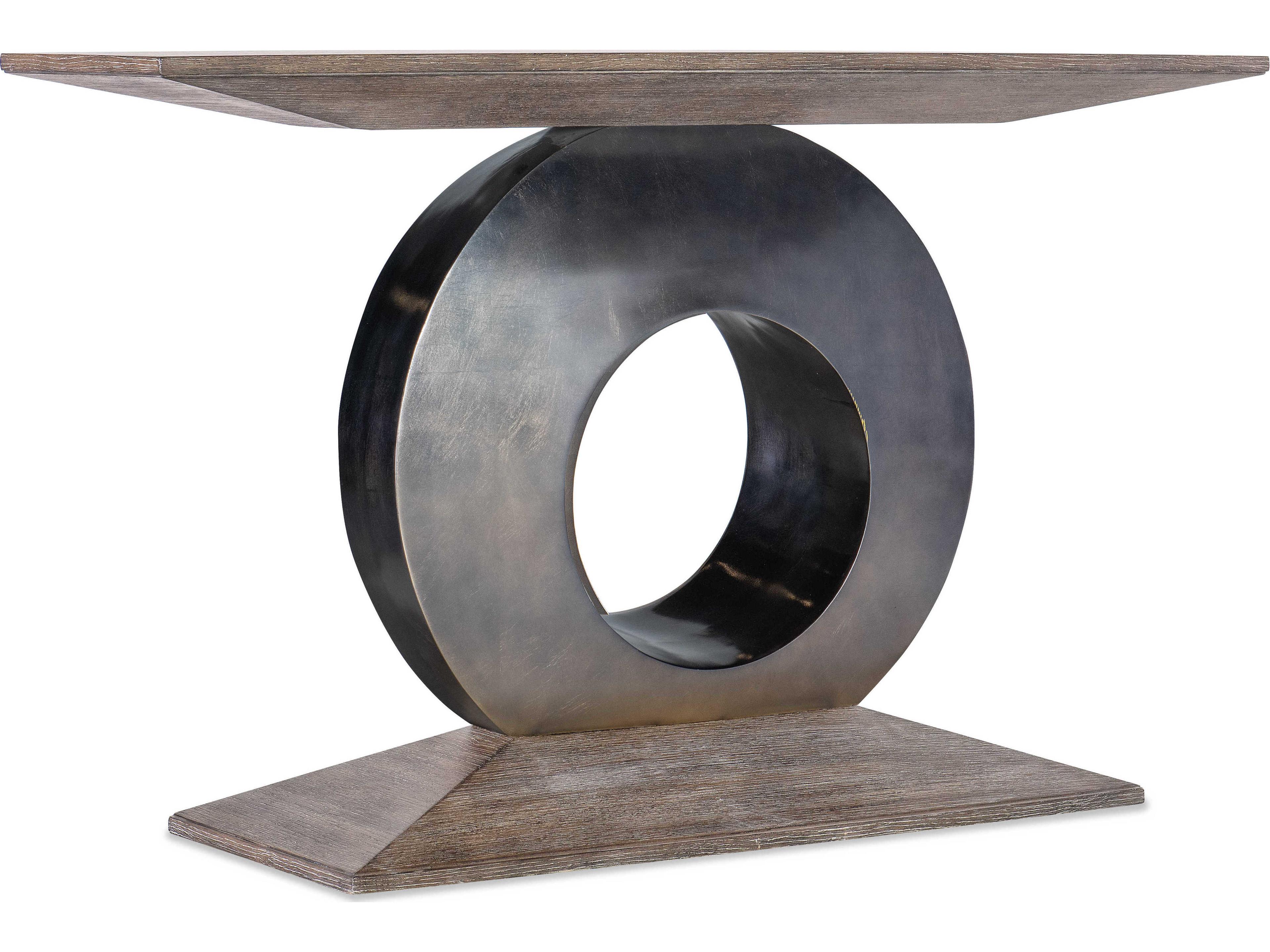 Modern Mood Rectangular Wood Mink Console Table