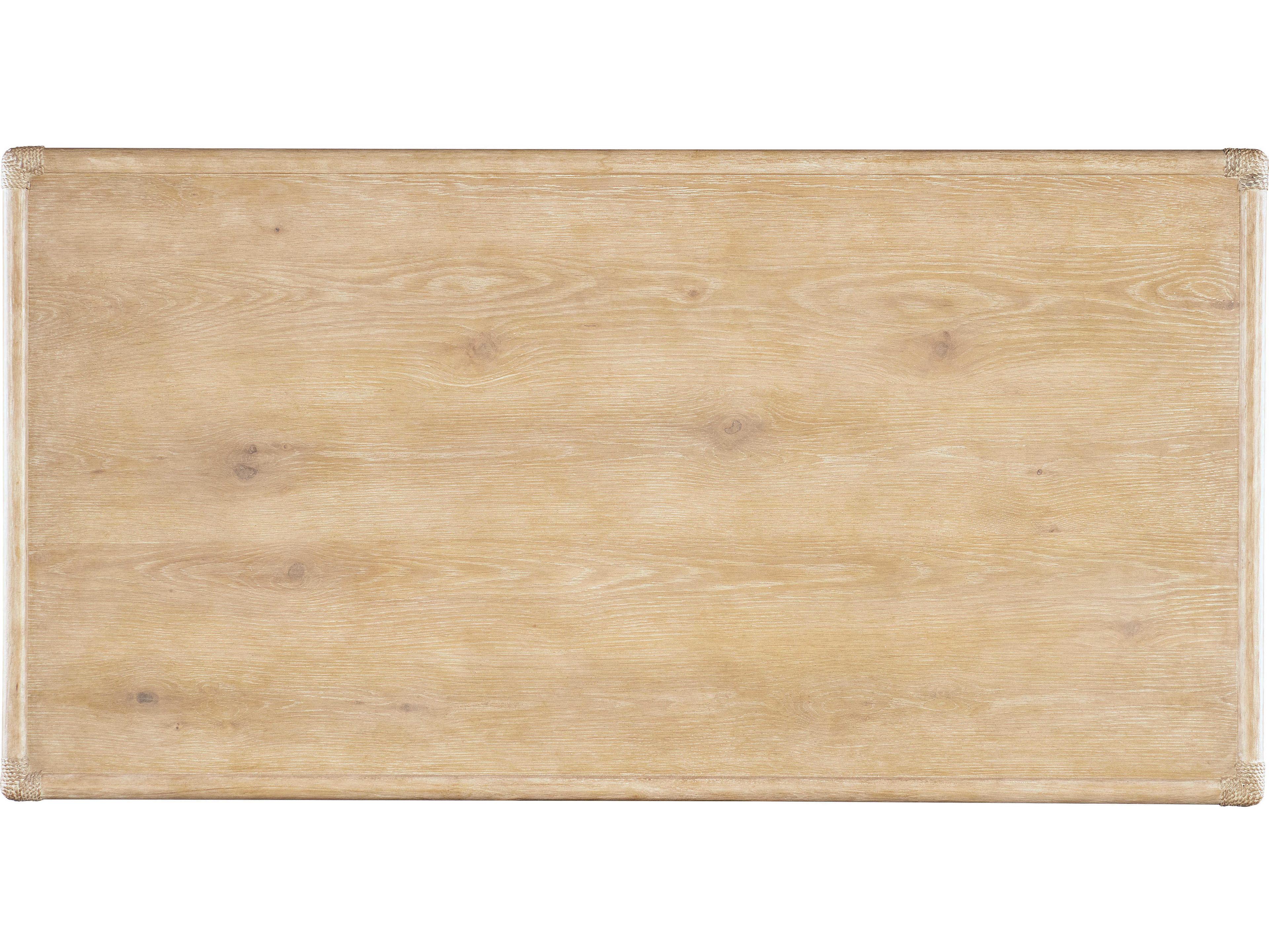 Luxecor Heritage Pole Rattan Dune Brown Solid Wood Writing Desk