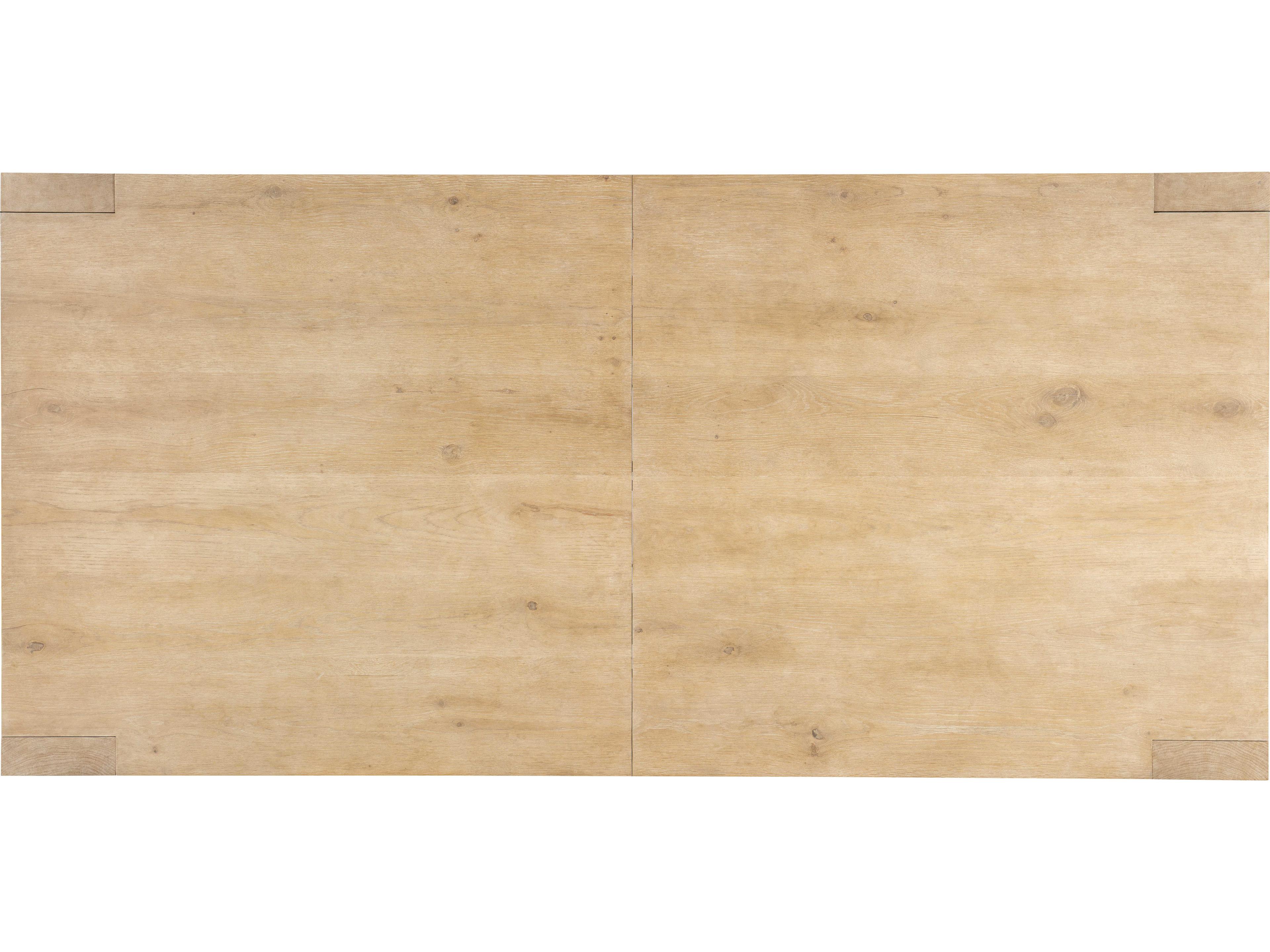 Luxecor Heritage Extendable Rectangular Wood Dune Dining Table