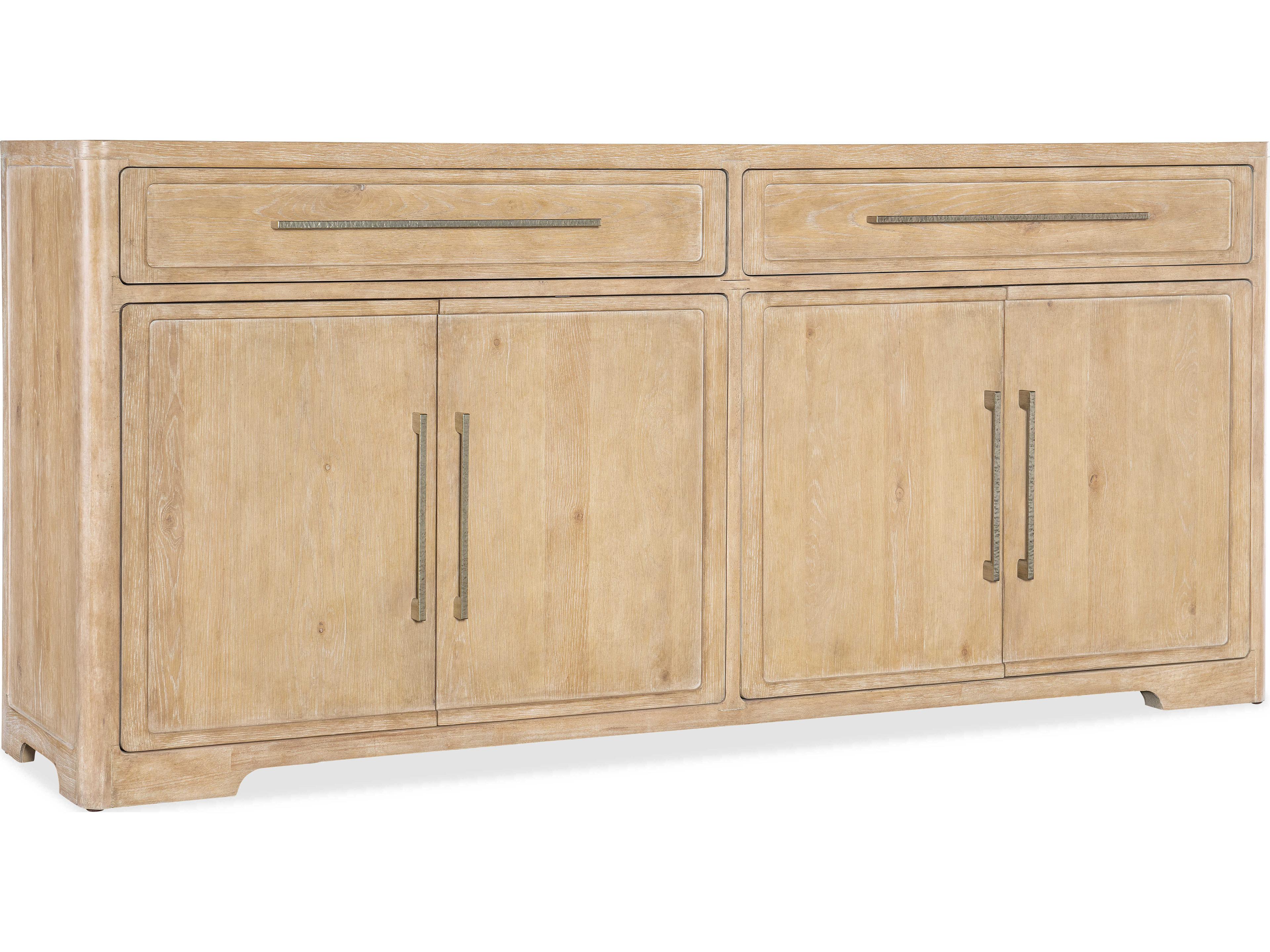 Hooker Furniture Retreat 80" Solid Wood Dune Sideboard