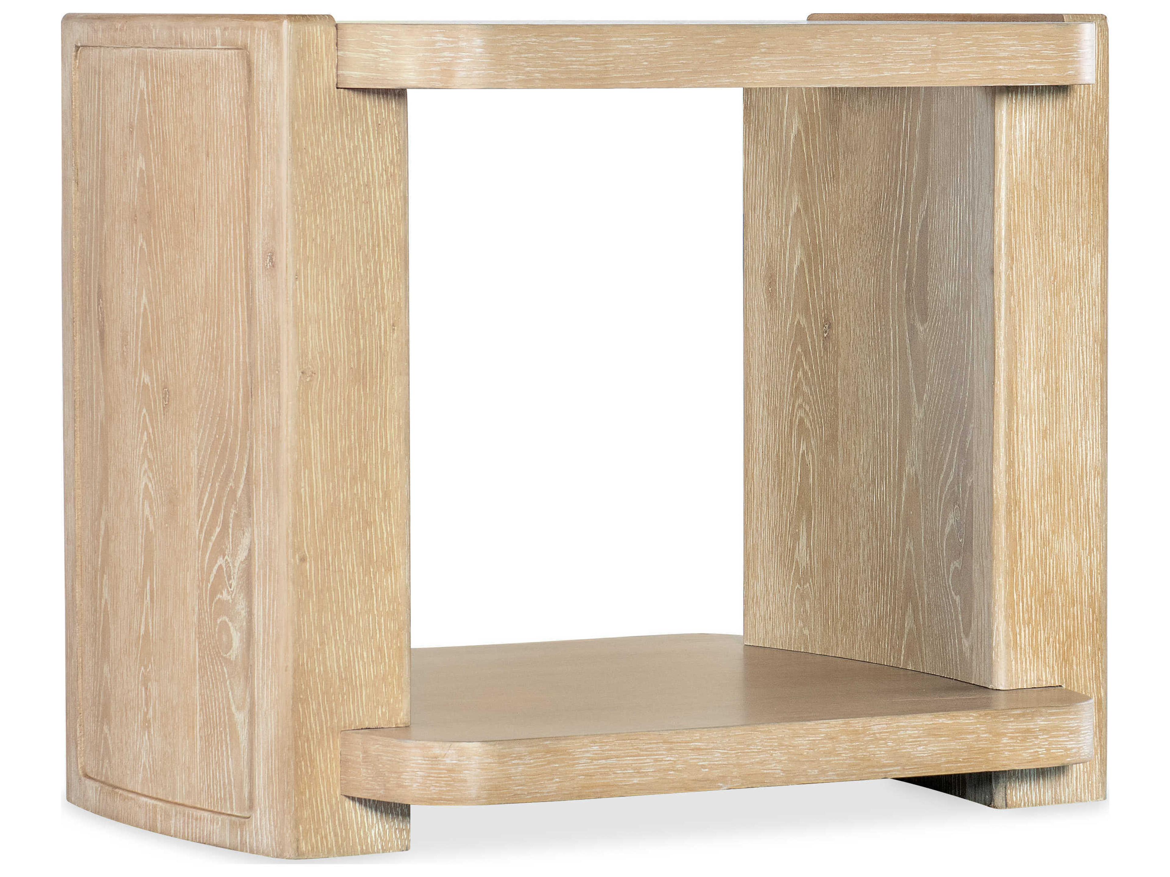 Retreat Rectangular Wood Dune End Table