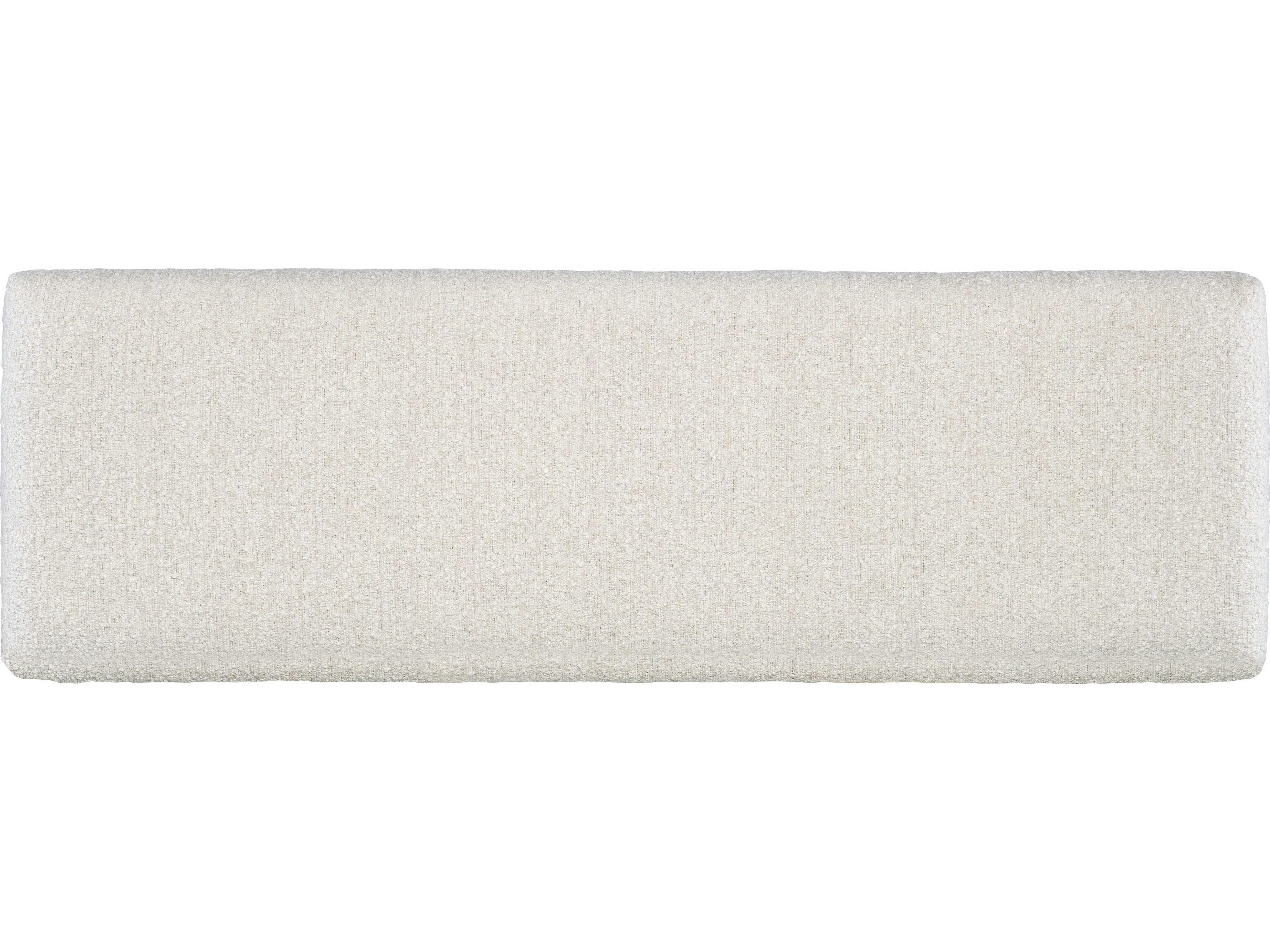 Hooker Furniture Retreat Neo Cream Dune Beige Upholstered Accent Bench