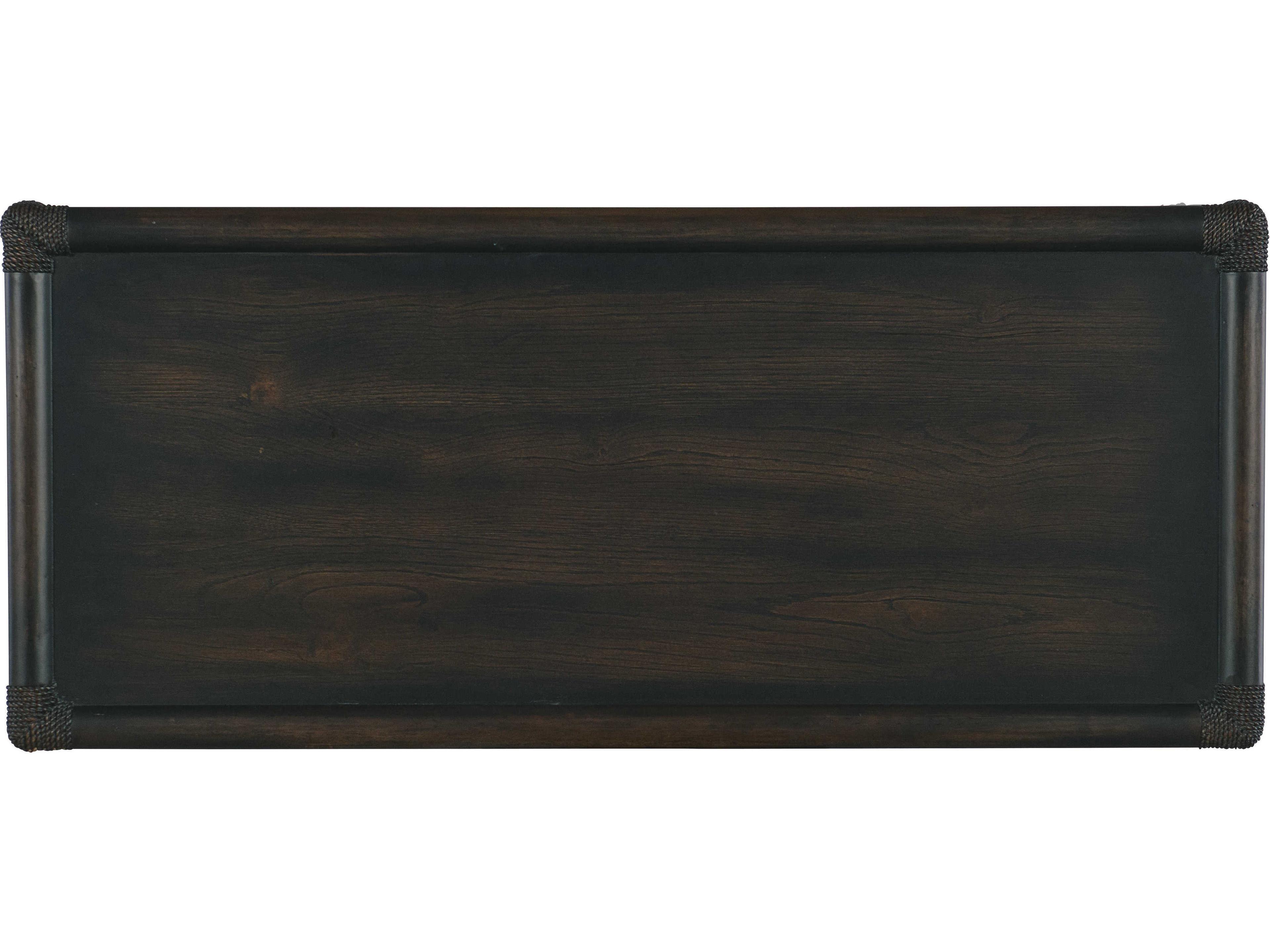 Hooker Furniture Retreat 5-Drawers Black Sand Solid Wood Accent Chest