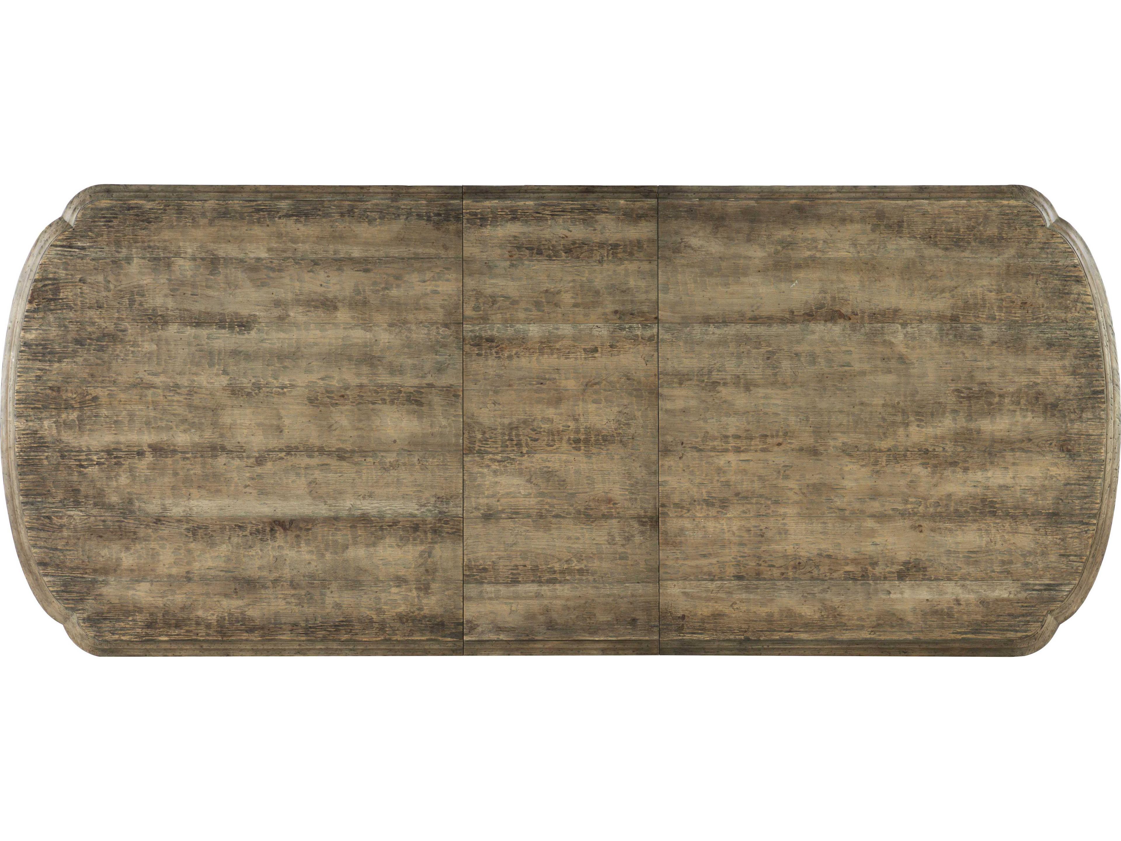 Hooker Furniture La Grange Le Vieux Extendable Rectangular Dark Wood Dining Table