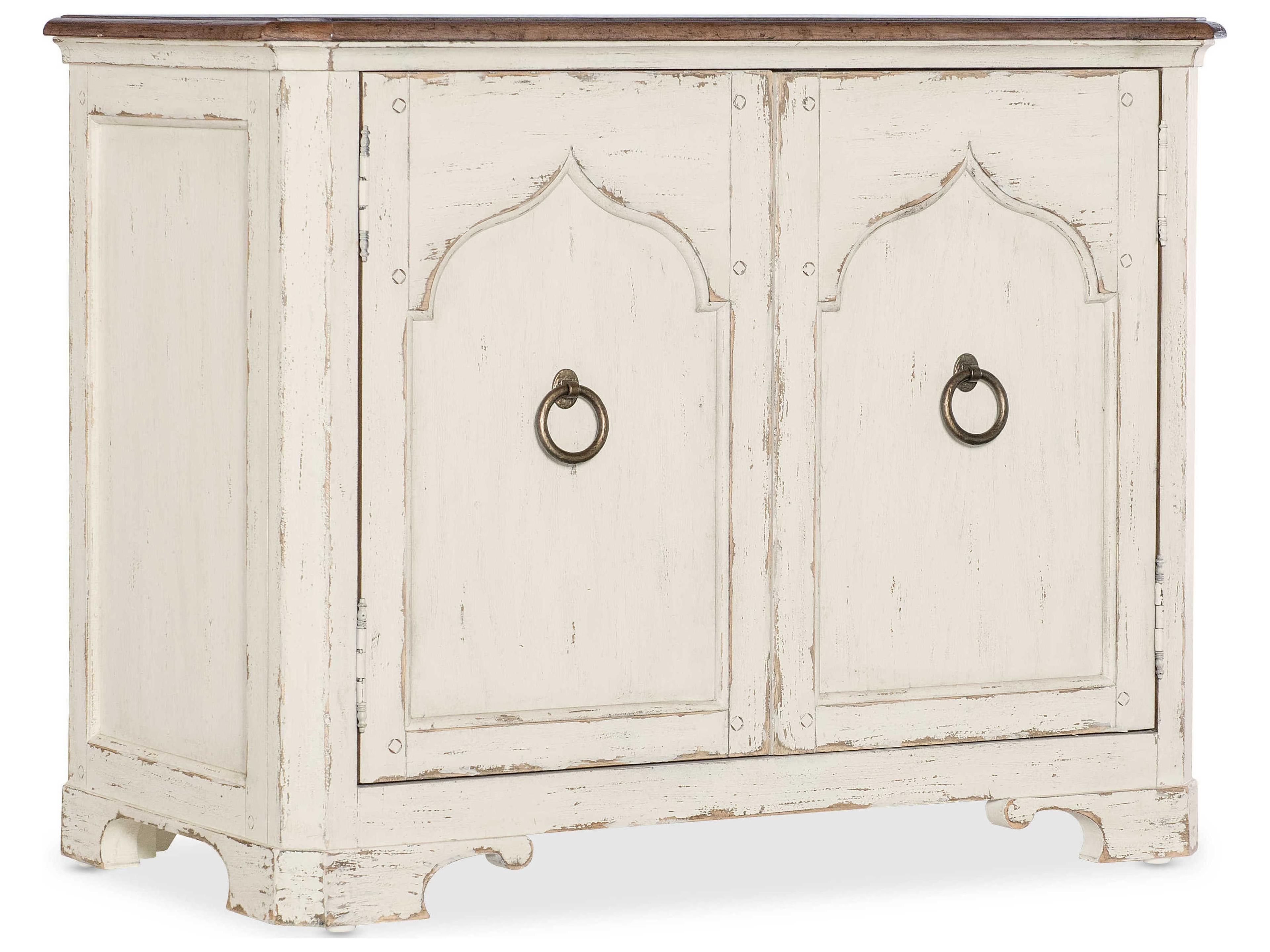 Americana Oak Wood Nightstand