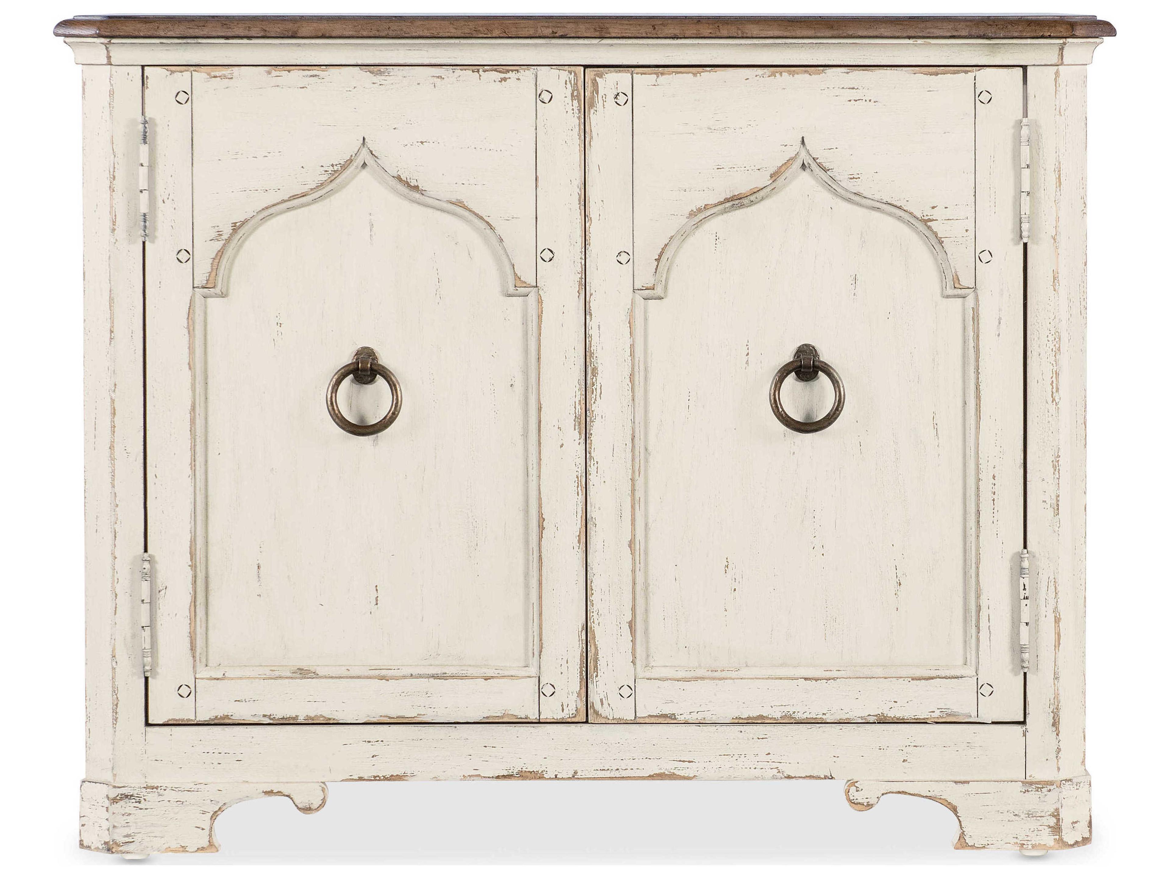 Hooker Furniture Americana Oak Wood Nightstand