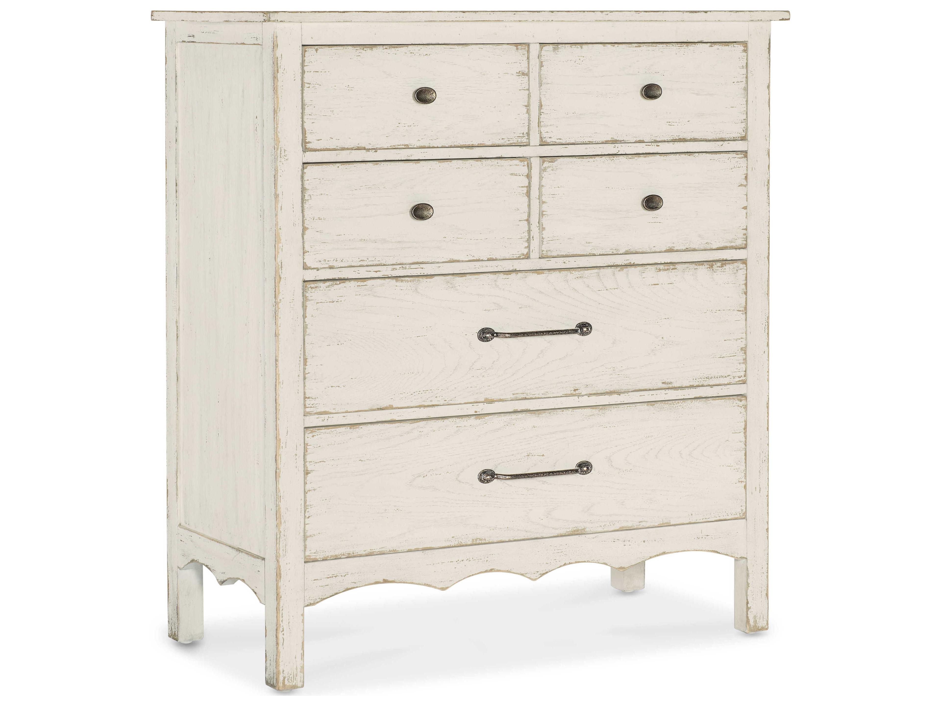 Americana White Oak Wood Accent Chest