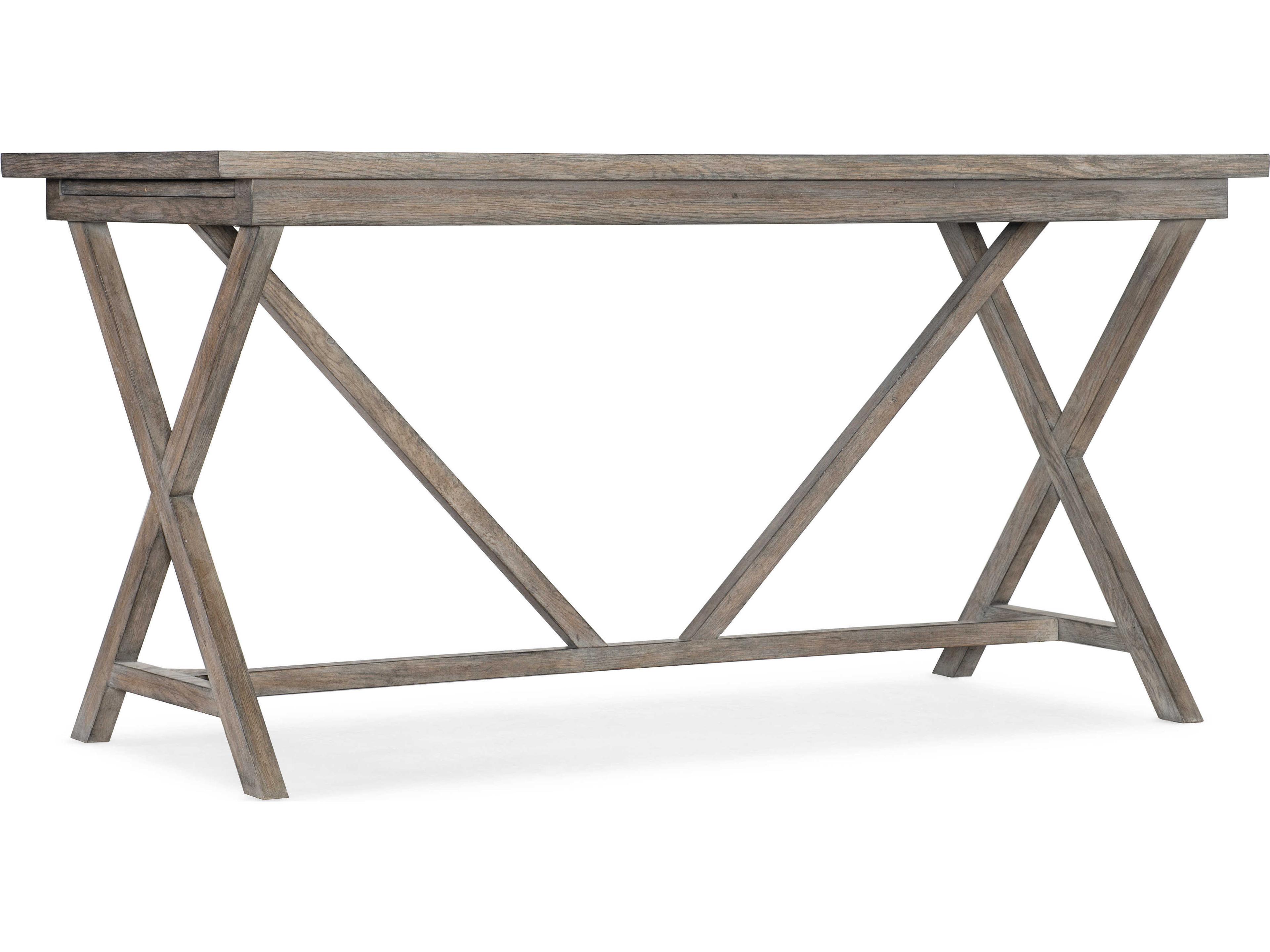 Luxecor Heritage Light Wood Gray Oak Writing Desk