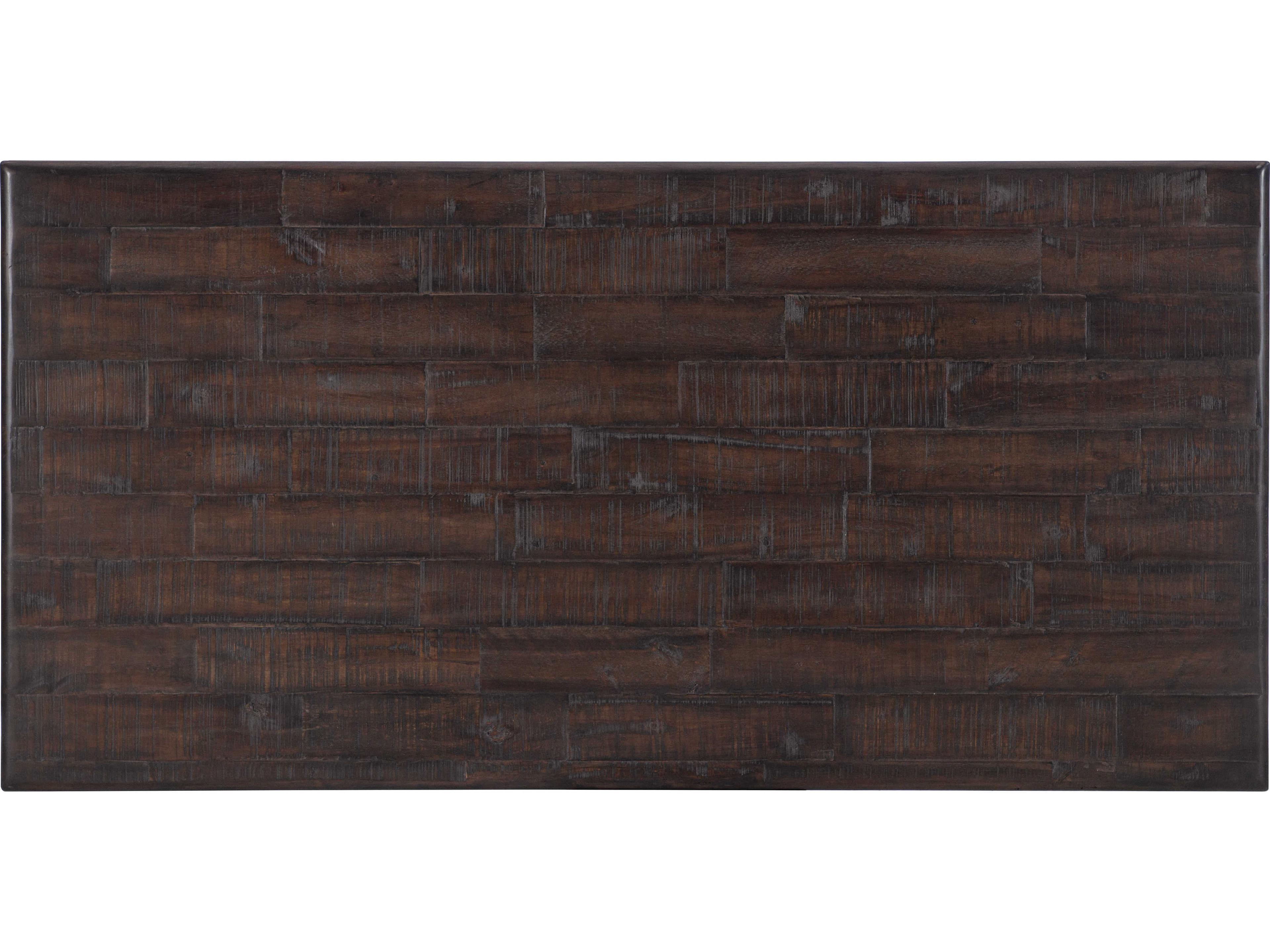 Luxecor Heritage Dark Wood Brown Acacia Writing Desk