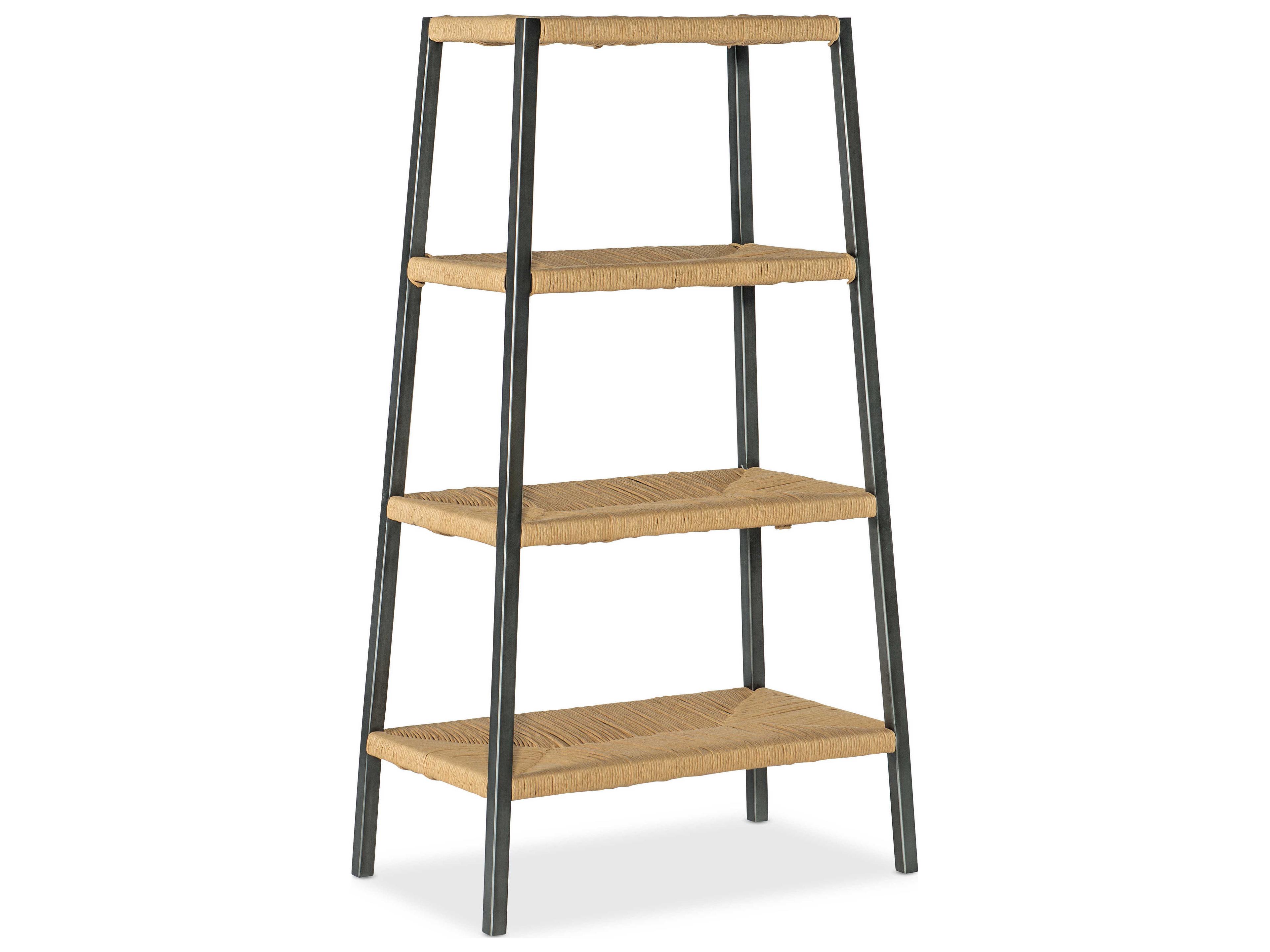 Commerce And Market Black Bookcase