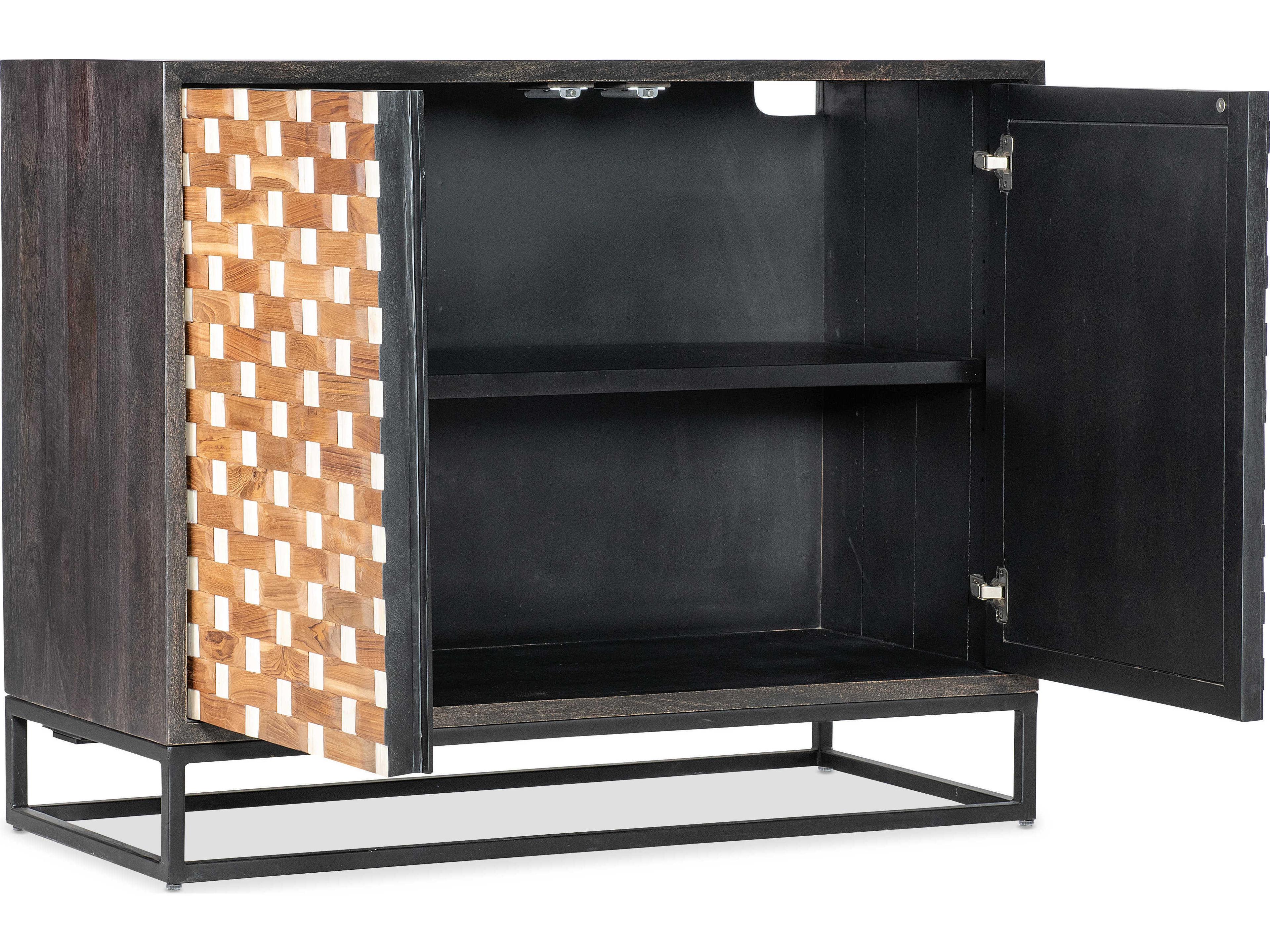 Hooker Furniture Commerce And Market Black Mango Wood Accent Chest