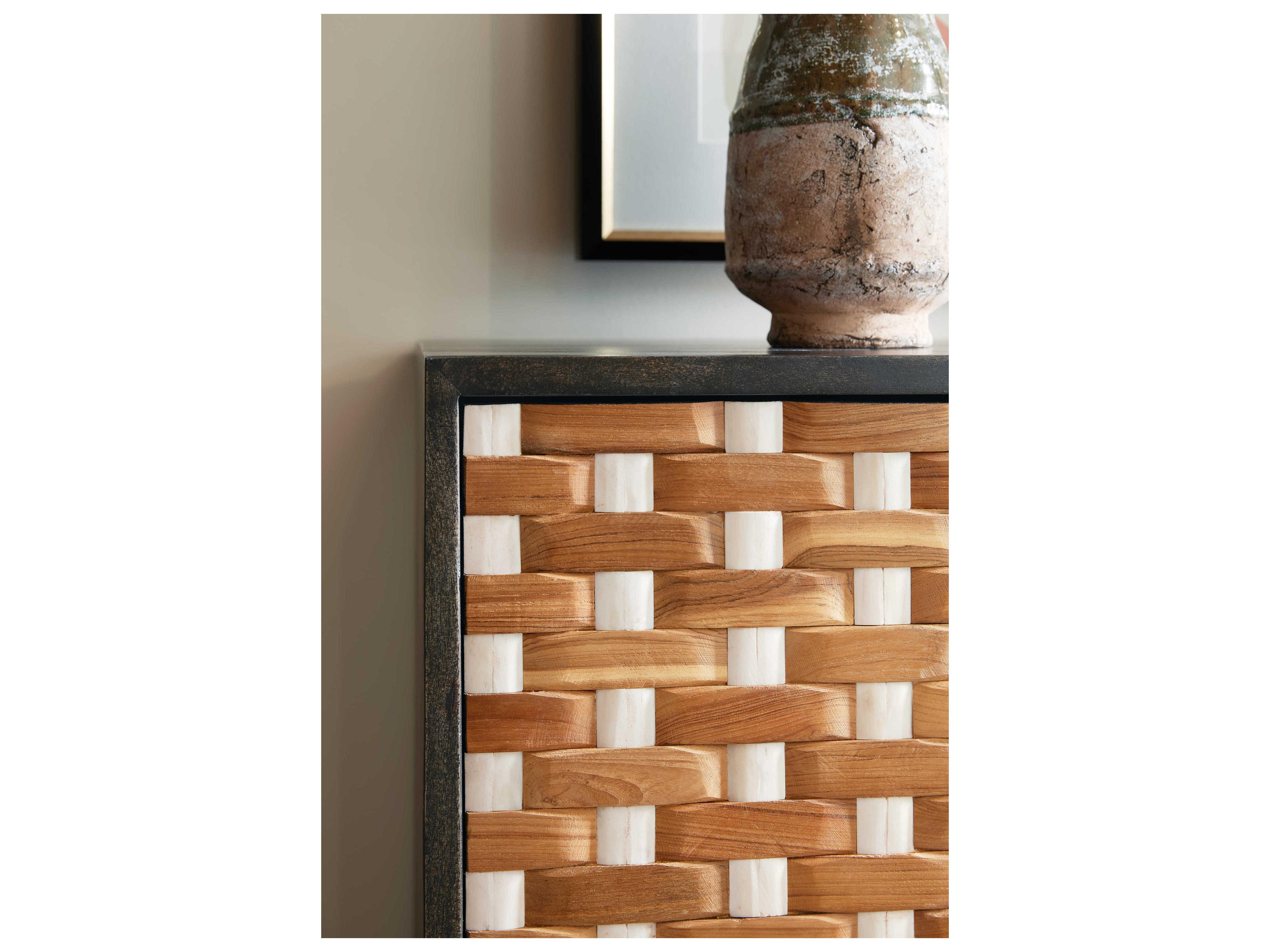 Hooker Furniture Commerce And Market Black Mango Wood Accent Chest