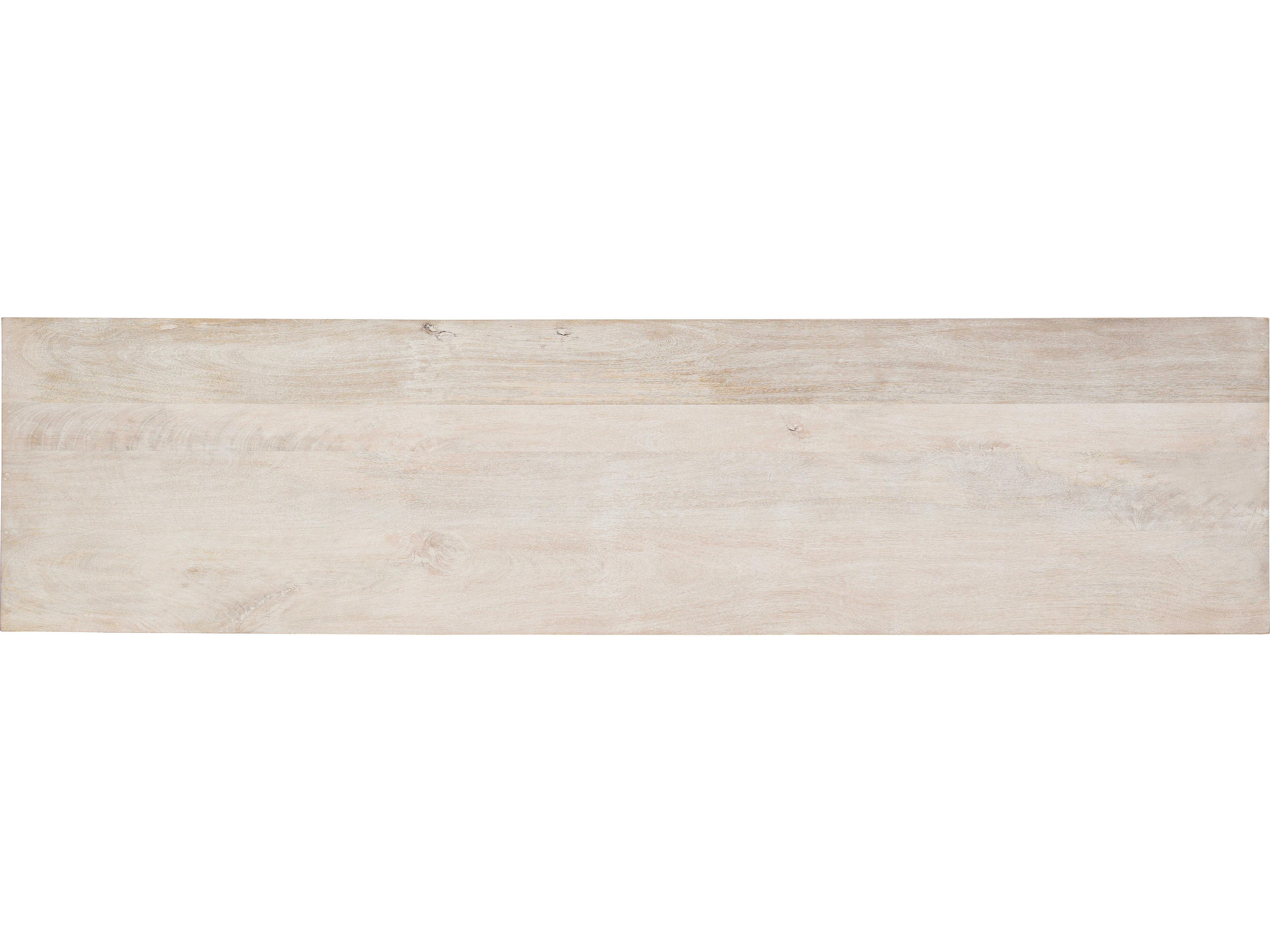 Luxecor Heritage Jaiden 72" Mango Wood White Washed Natural Media Console