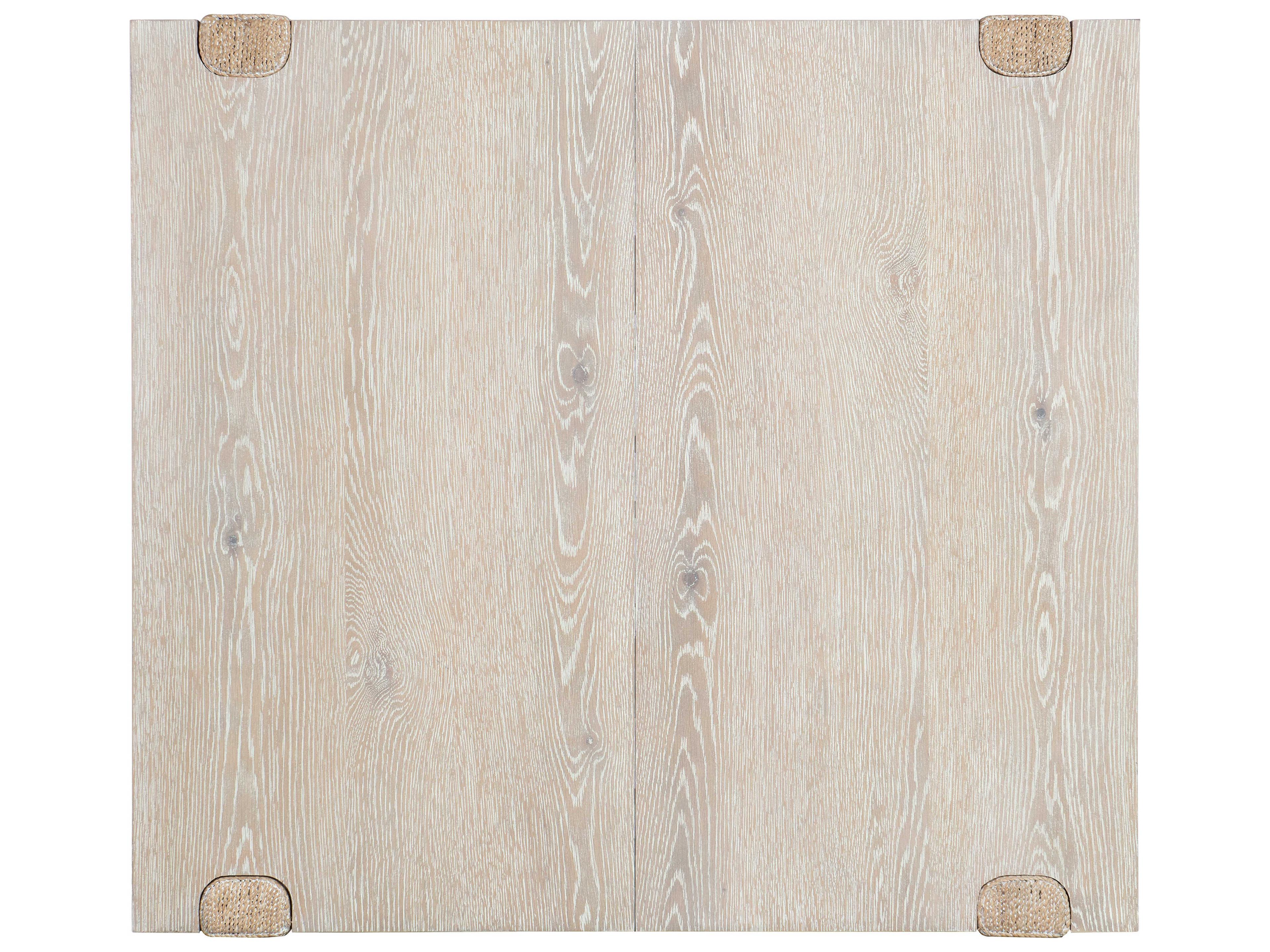 Luxecor Commerce and Market Seaside Extendable Rectangular Natural Light Wood Dining Table